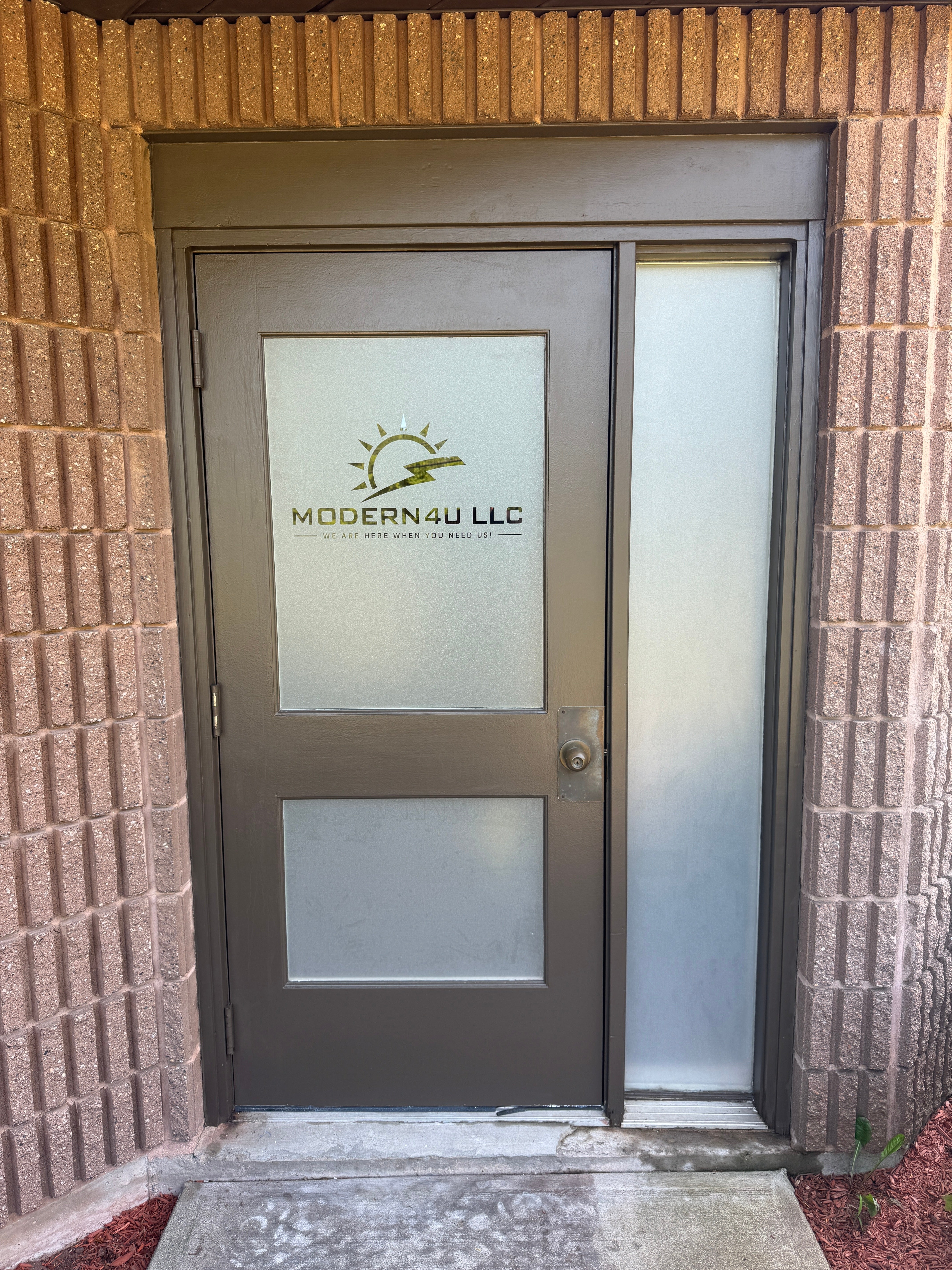 Complete Commercial Signage Package for Modern4U LLC in Newington, CT