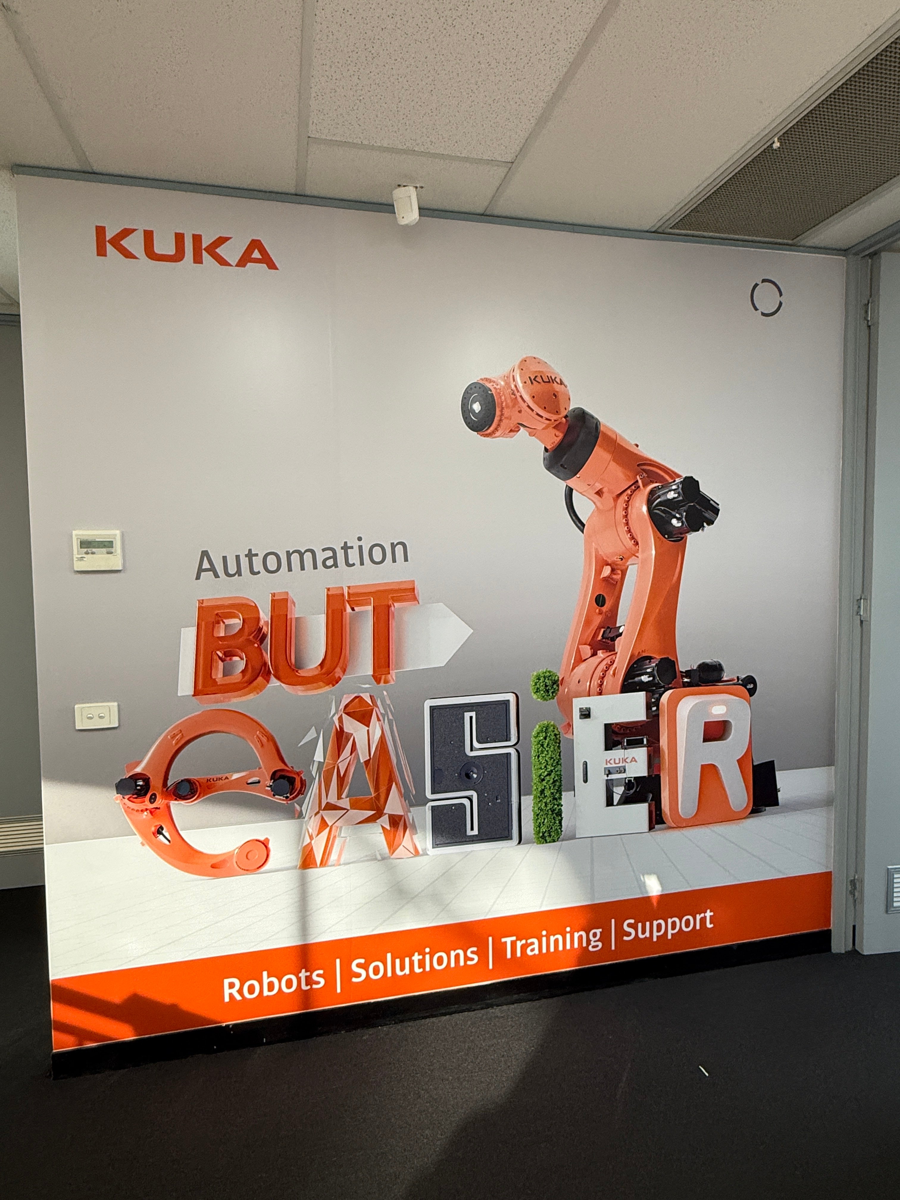 Wall Graphics for KUKA Robotics in Rowville