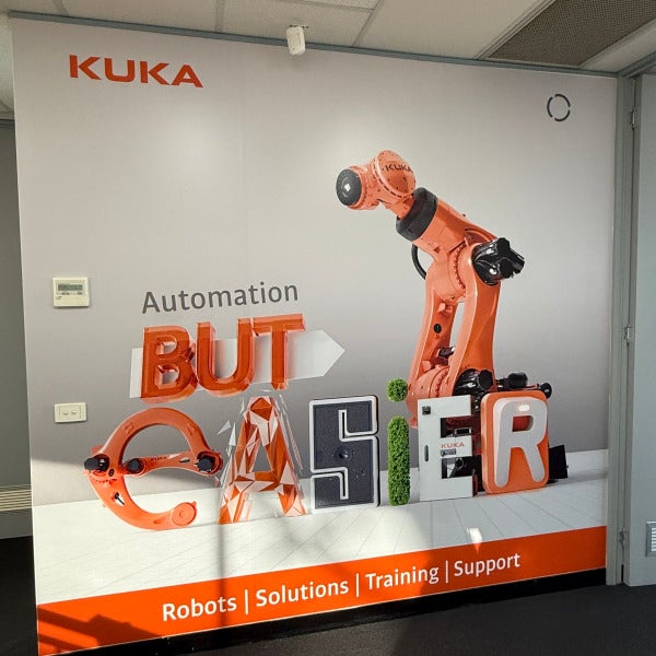 Wall Graphics for KUKA Robotics in Rowville