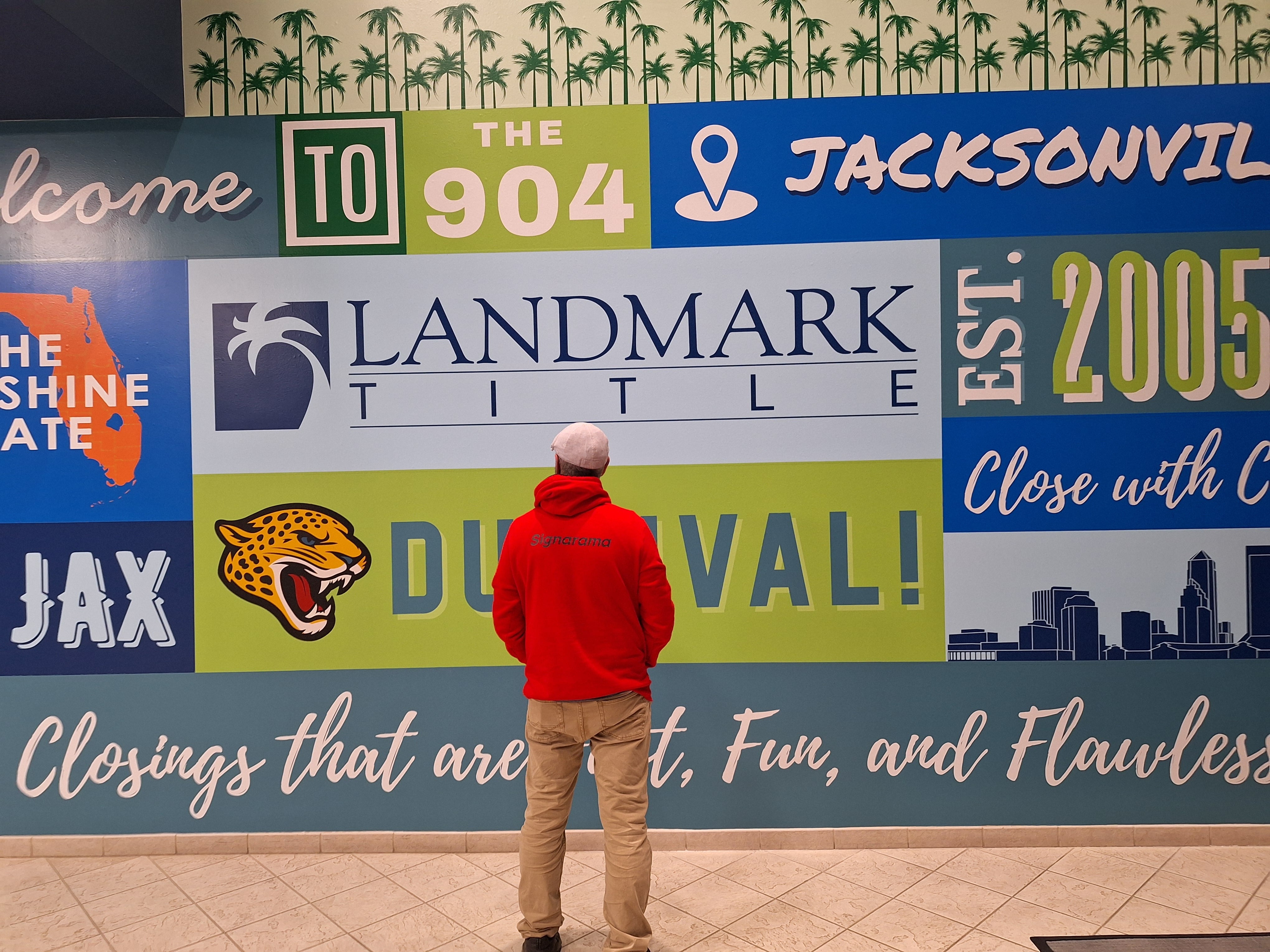 Jax Wall Mural At Landmark Title
