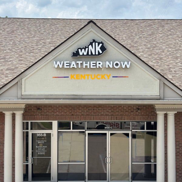 Custom Sign Fabrication for WNK Weather Now Kentucky