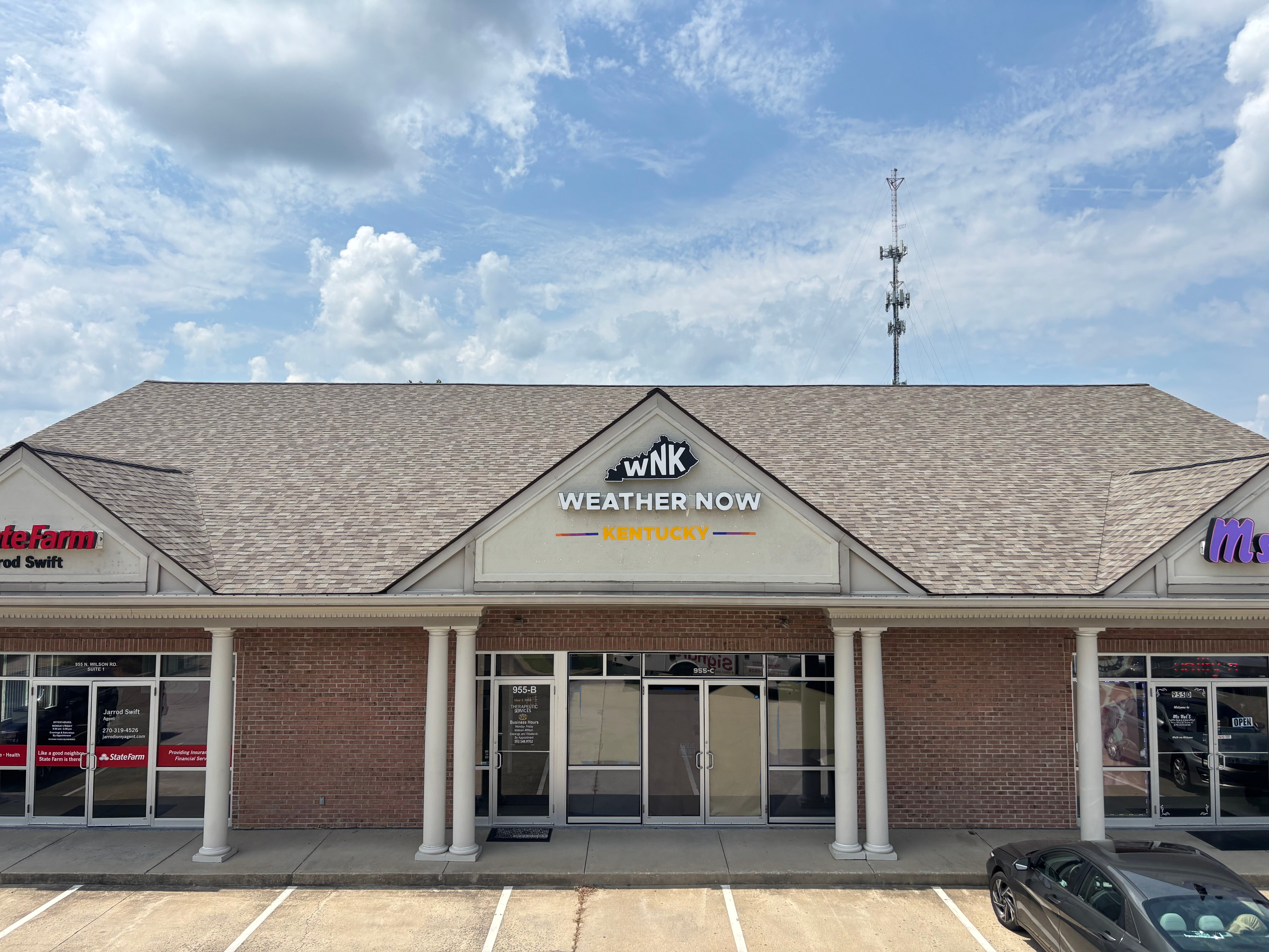 Custom Sign Fabrication for WNK Weather Now Kentucky