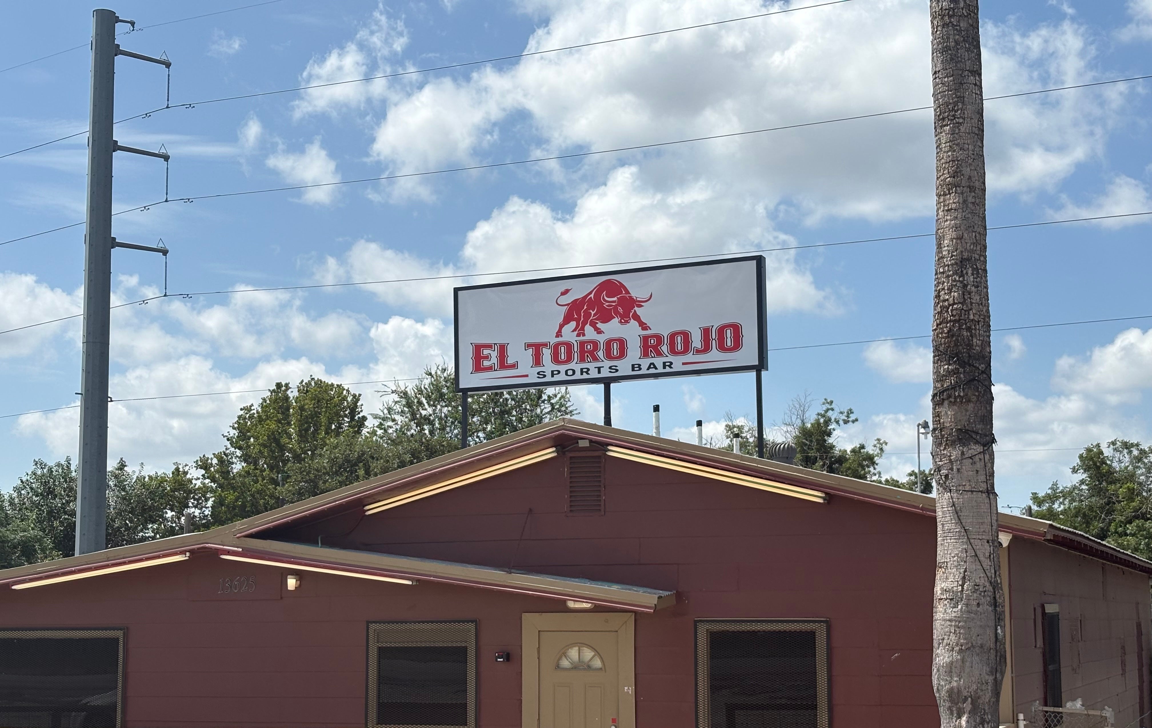 Giving an Existing Light Box a Fresh New Look for El Toro Rojo Sports Bar