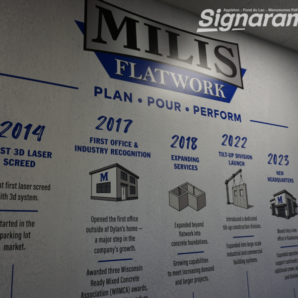 Transform Your Business with Custom Wall Graphics - Take a Look at this Local Businesses Transformation!