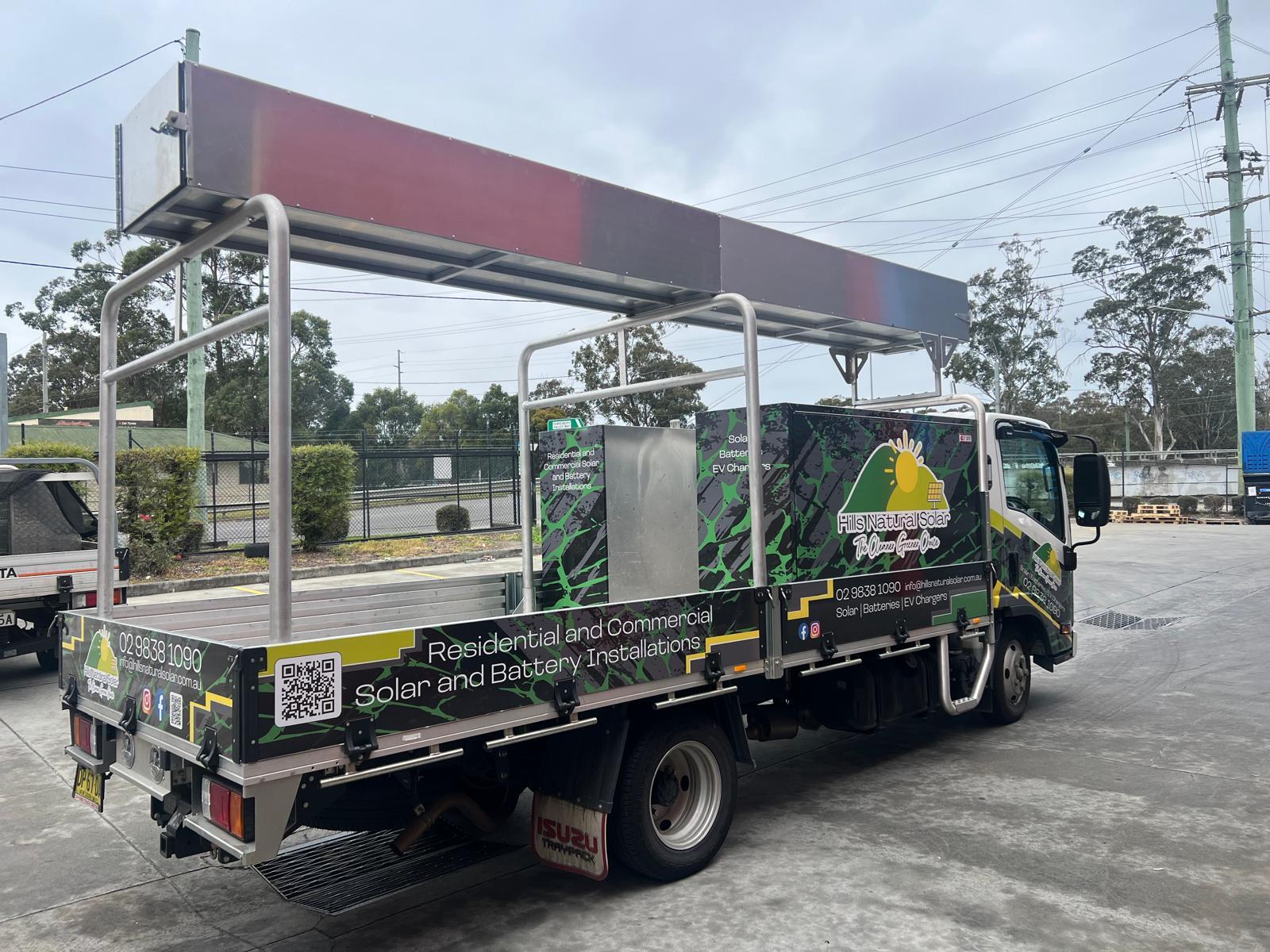Truck Wrap & Vehicle Graphics | Hills Natural Solar | Signarama Windsor