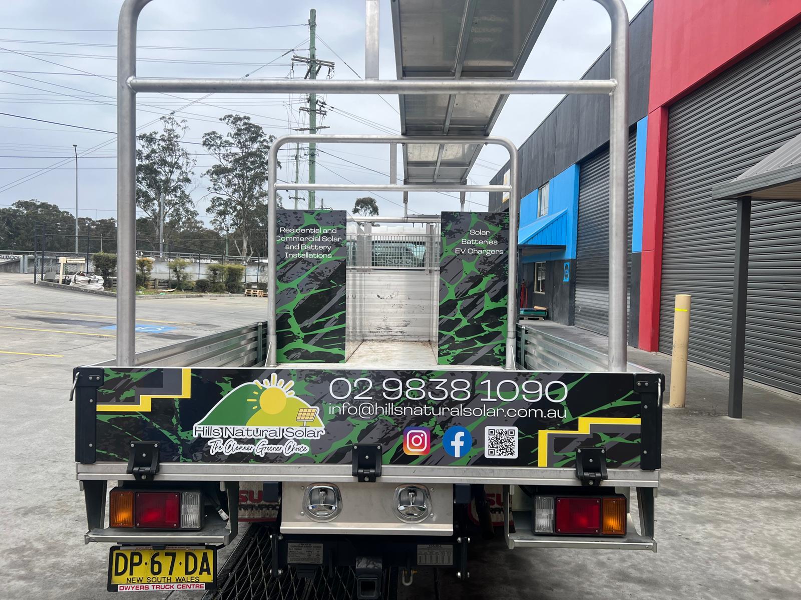 Truck Wrap & Vehicle Graphics | Hills Natural Solar | Signarama Windsor