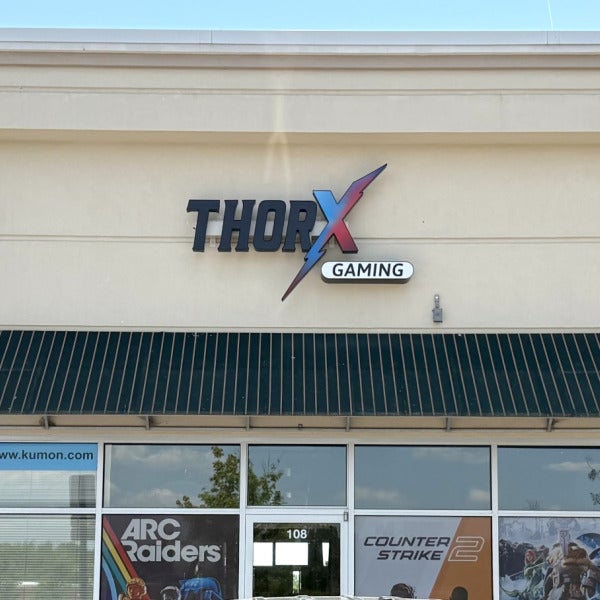 ThorX Gaming Channel Letters