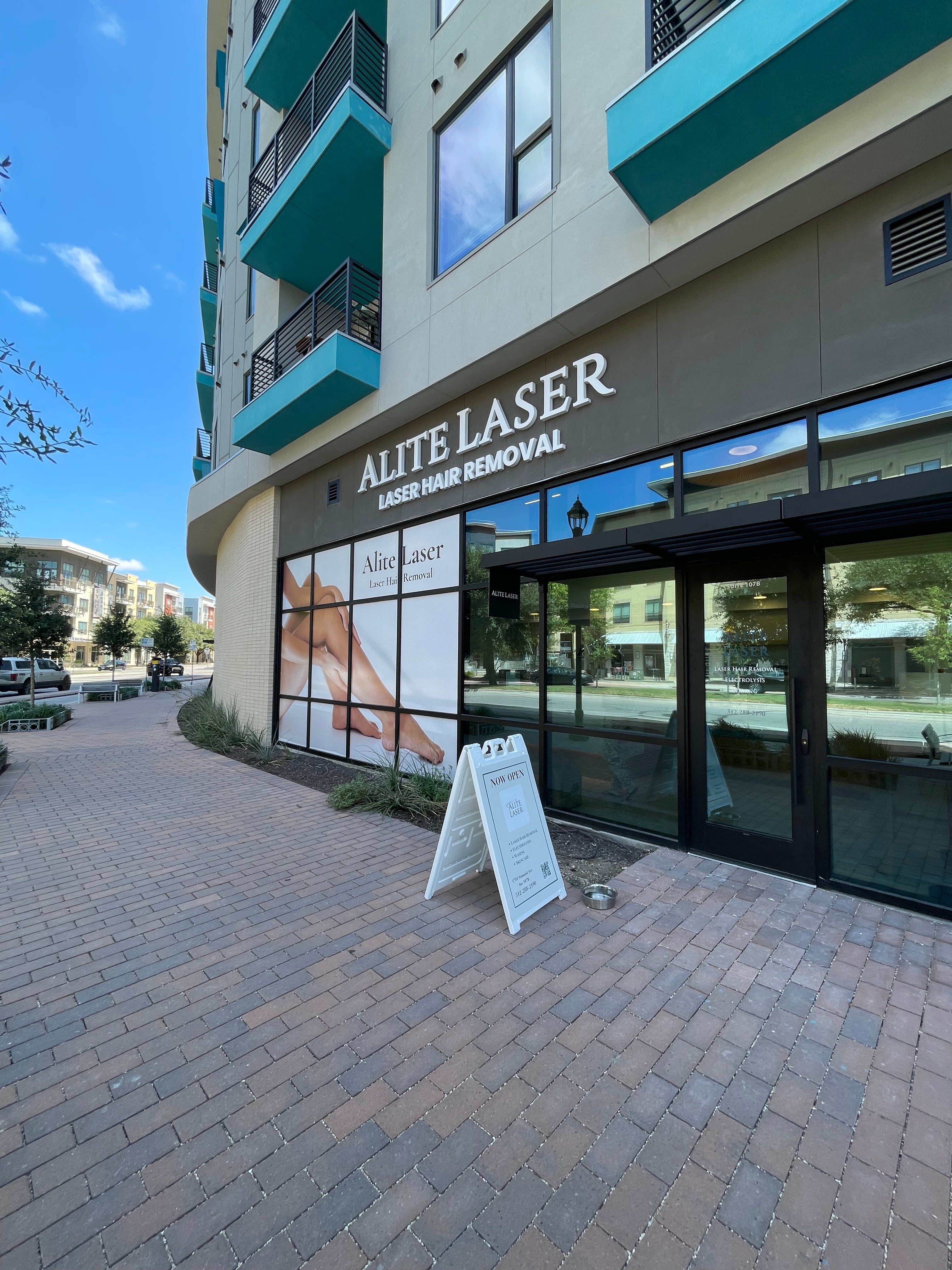 Signarama Austin just installed it at Alite Laser's new Mueller location.