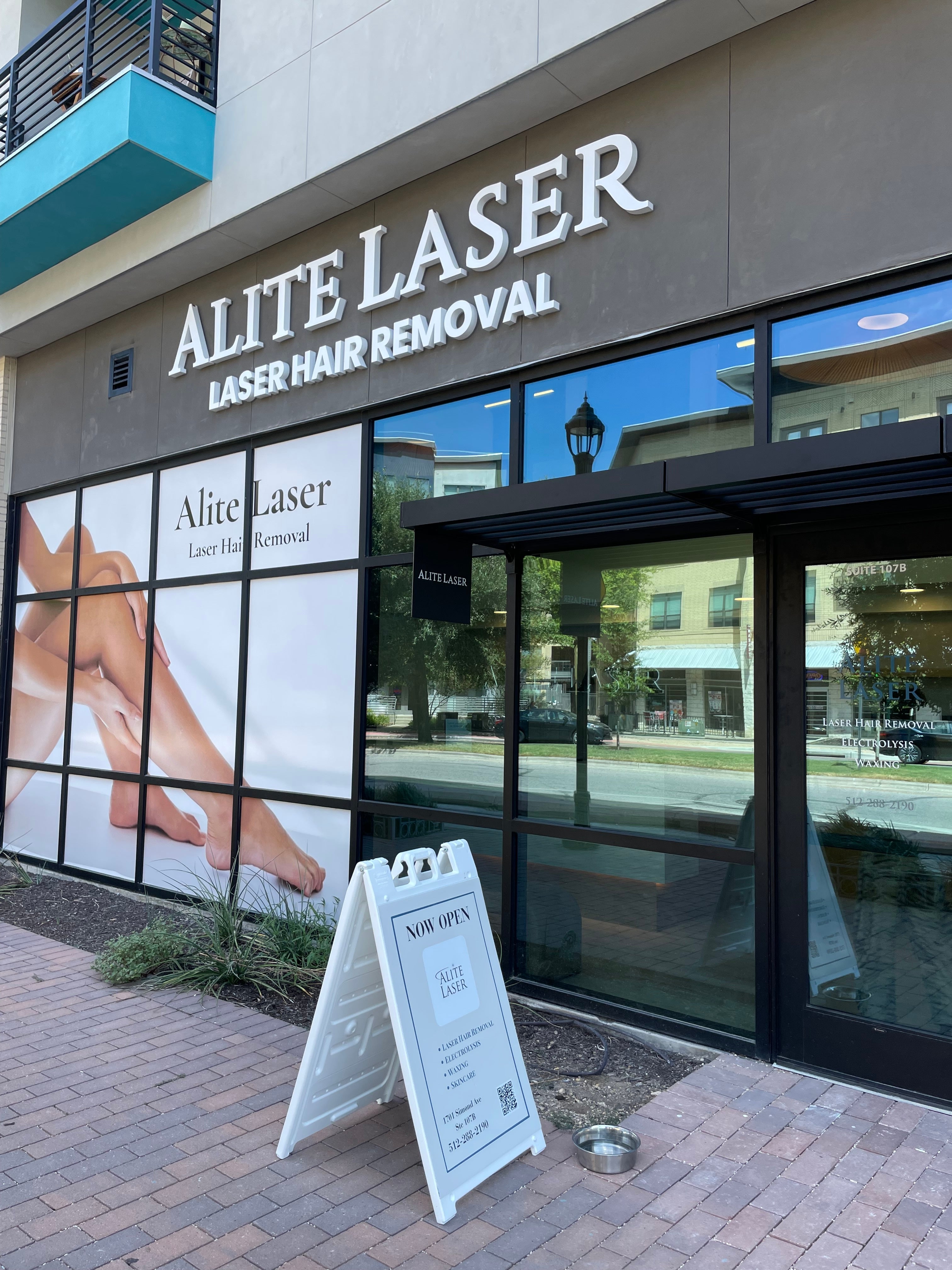Signarama Austin just installed it at Alite Laser's new Mueller location.