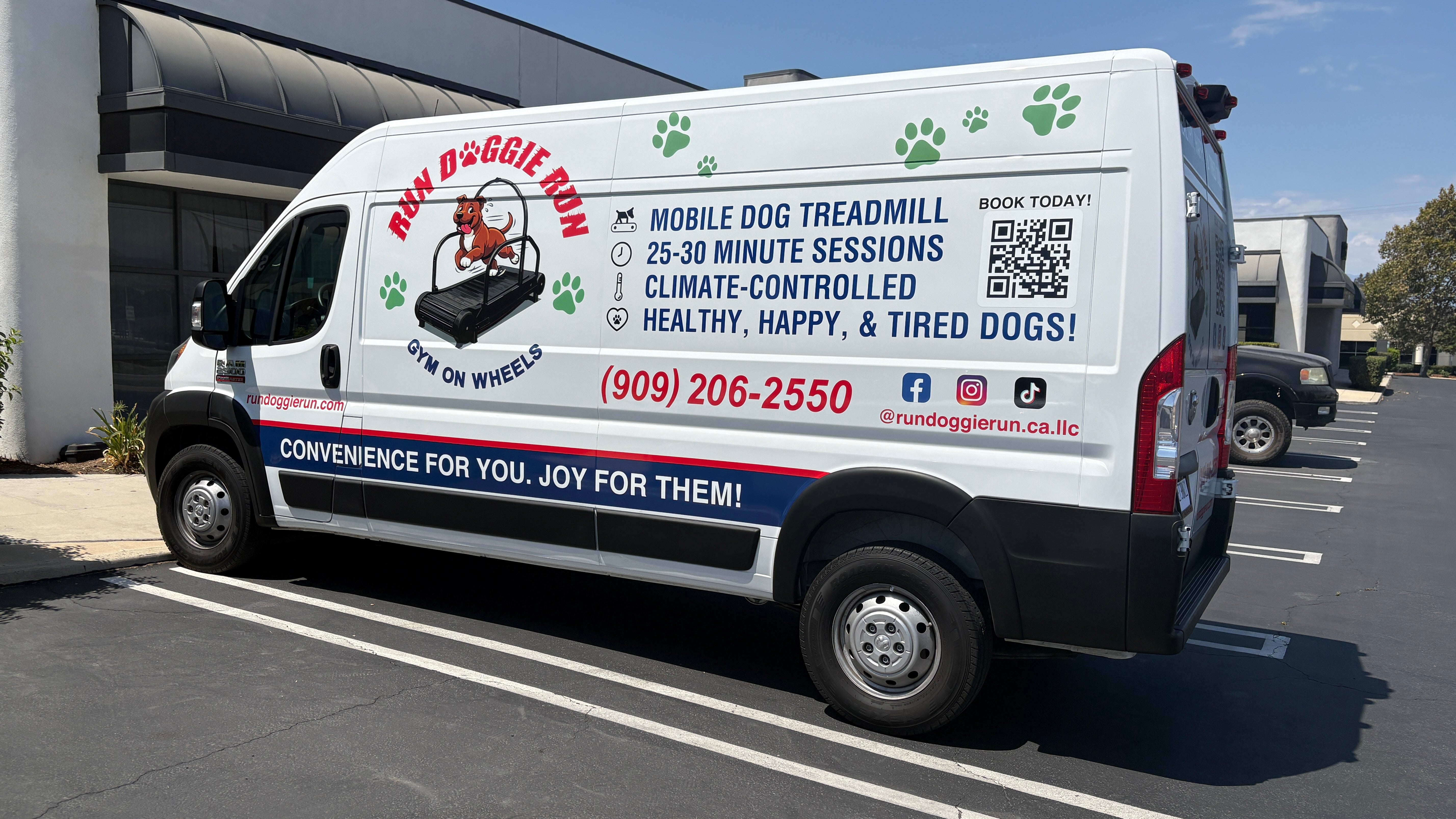 Custom Van Graphics for Run Doggie Run
