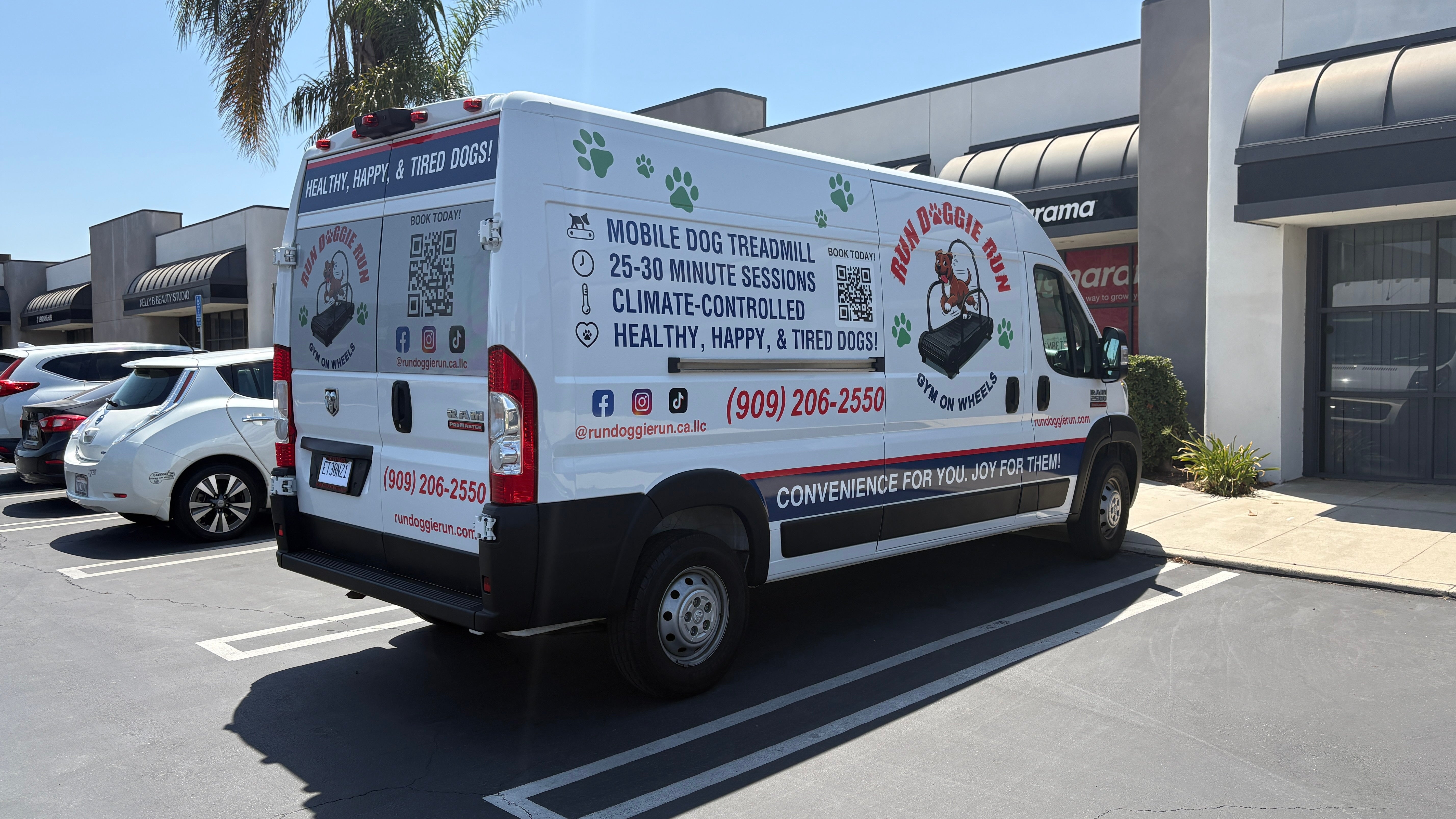 Custom Van Graphics for Run Doggie Run