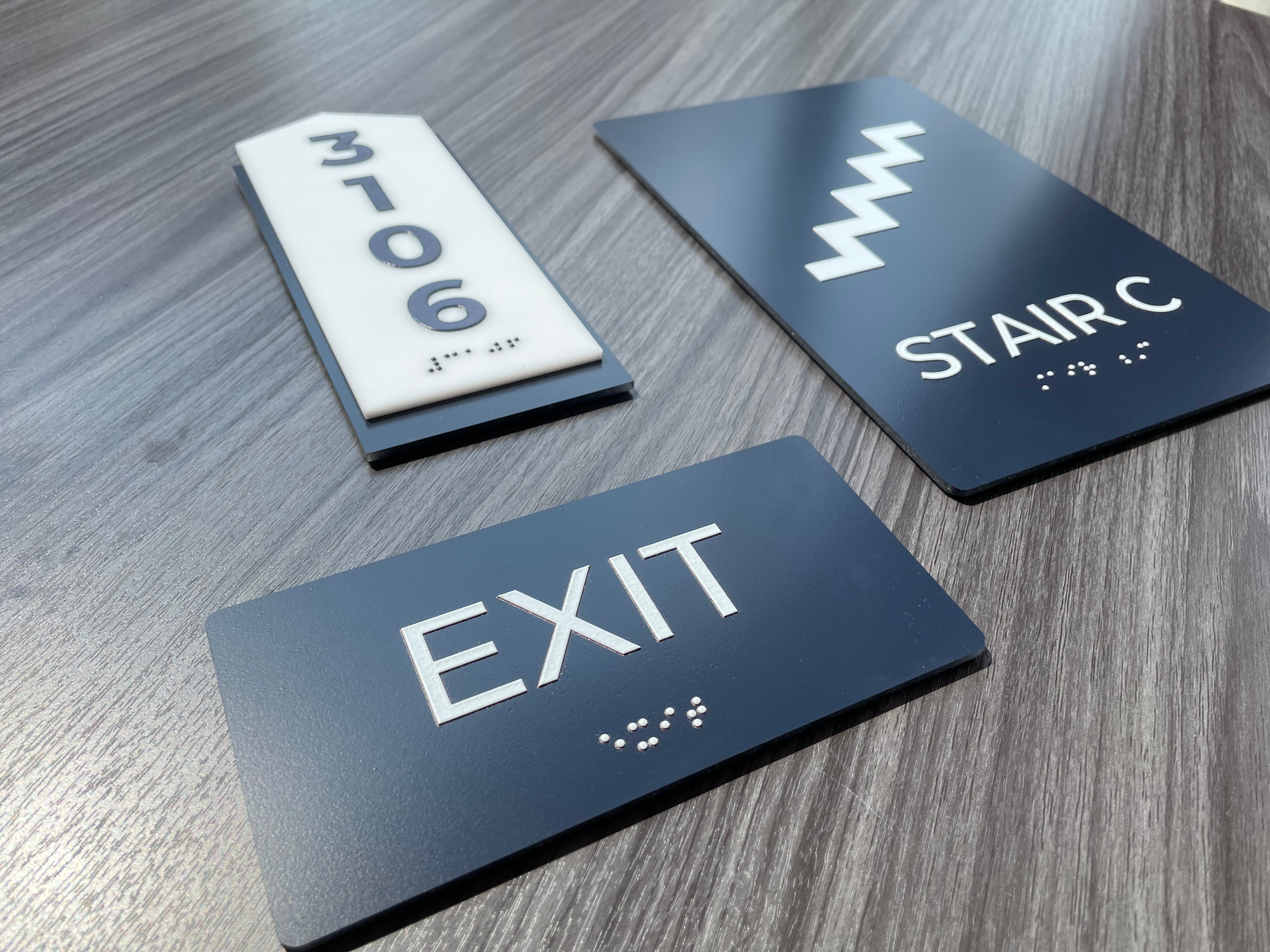 Apartment & Property Management Signage | The Apartments at Plymouth Walk