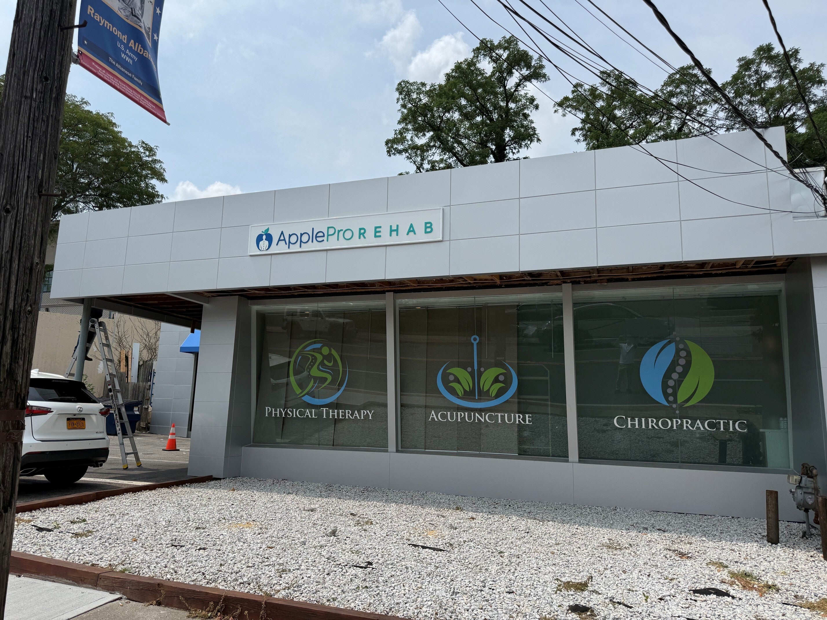 Awning, Dimensional Letters & Window Graphics for Apple Pro Rehab in Scarsdale, NY