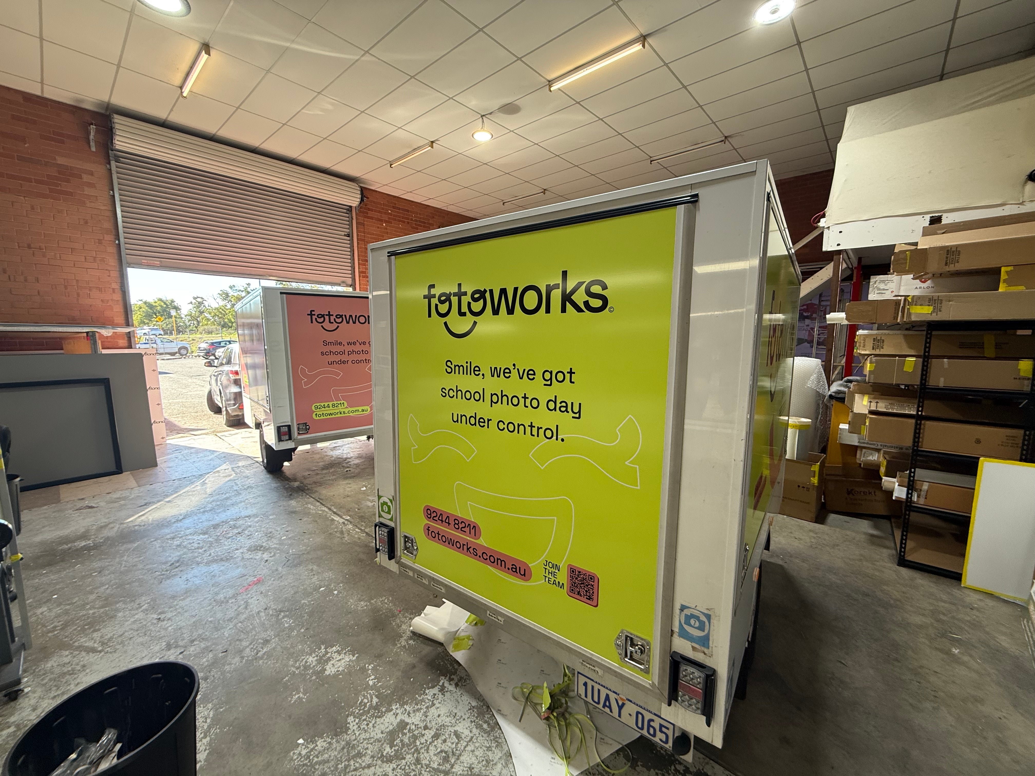 Powered by Smiles: Rebranding the Fotoworks Fleet