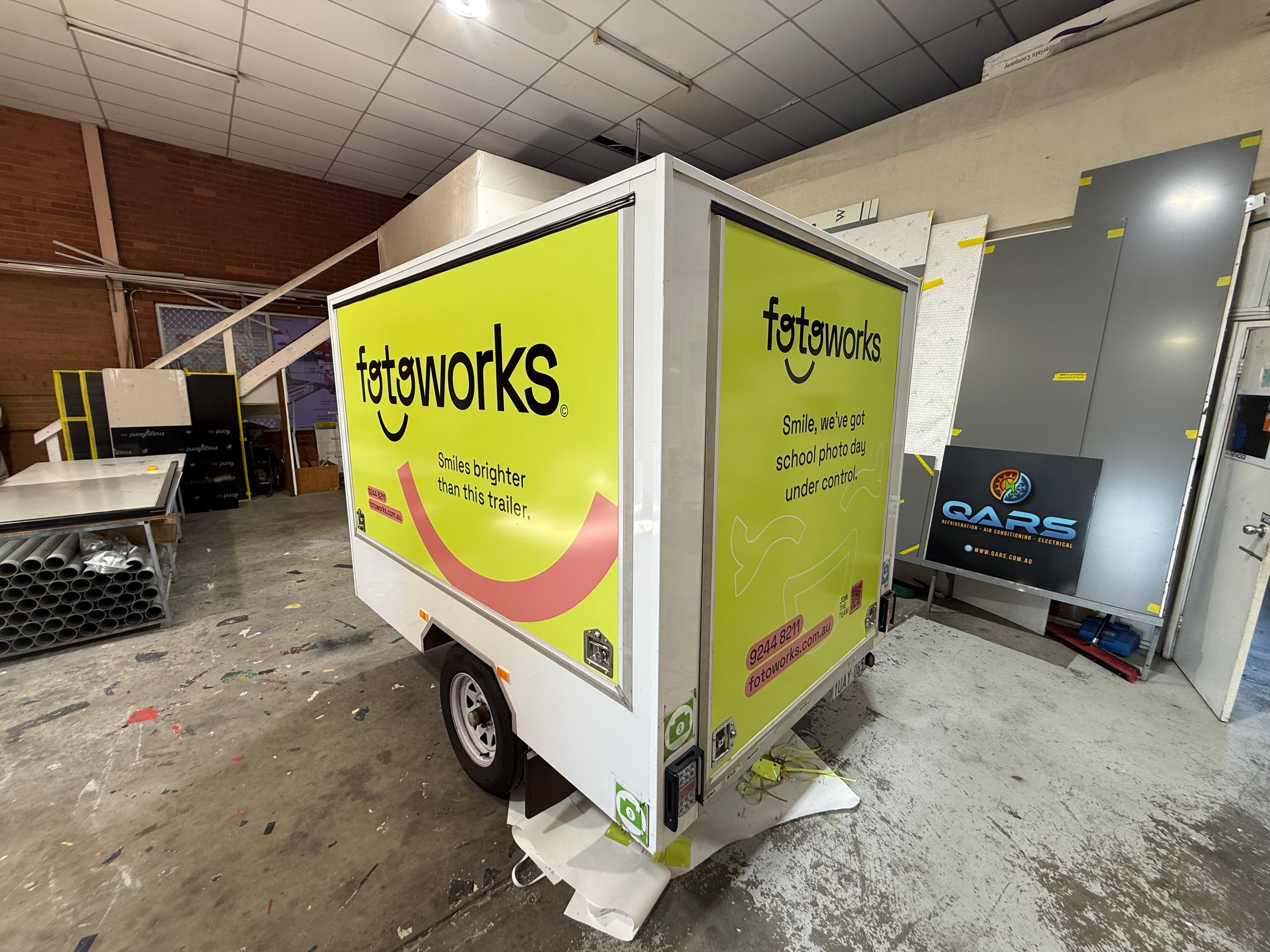 Powered by Smiles: Rebranding the Fotoworks Fleet