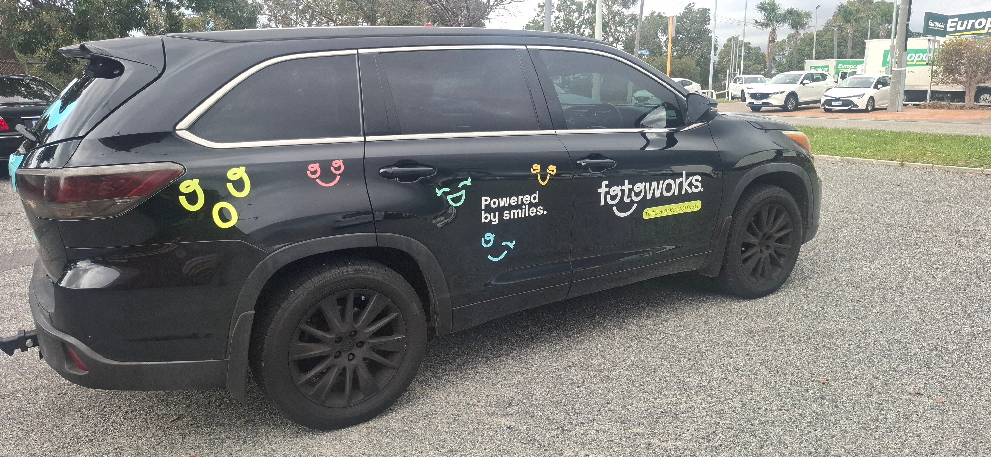 Powered by Smiles: Rebranding the Fotoworks Fleet