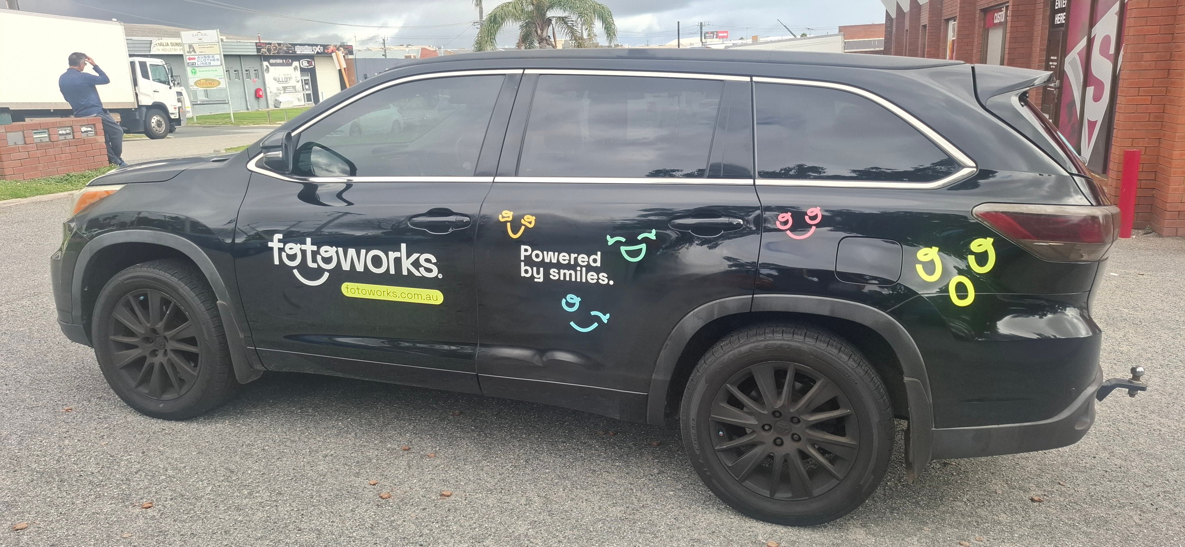 Powered by Smiles: Rebranding the Fotoworks Fleet