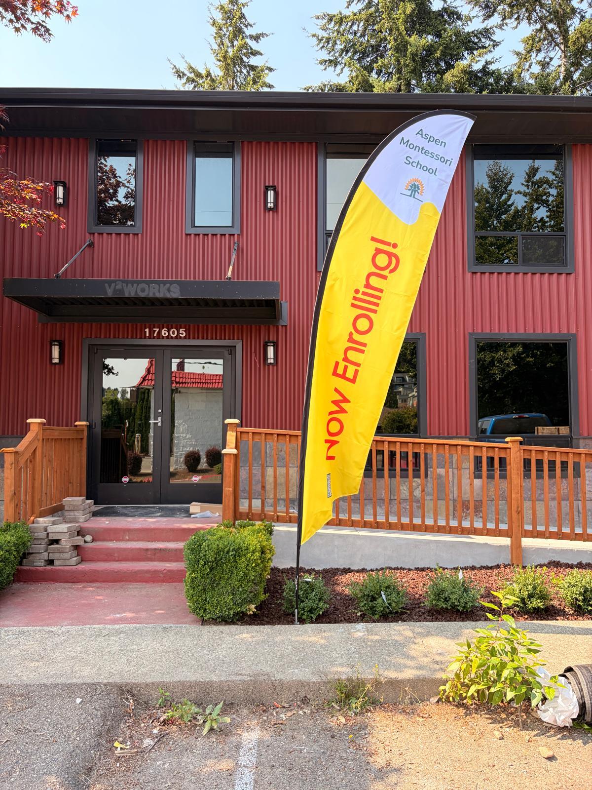 Building awareness-Aspen Montessori School in Kenmore, WA