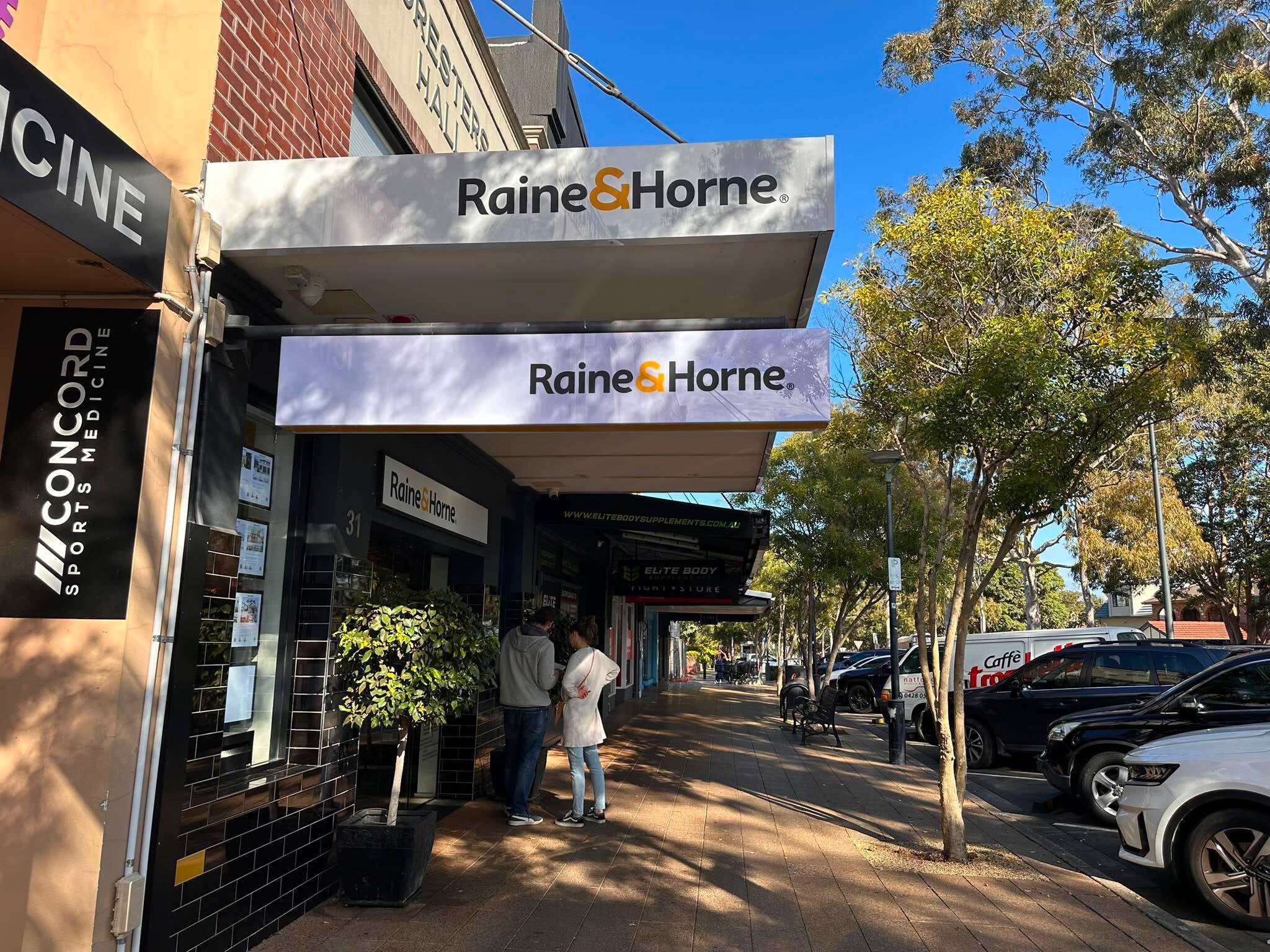 Raine and Horne Concord Re-brand