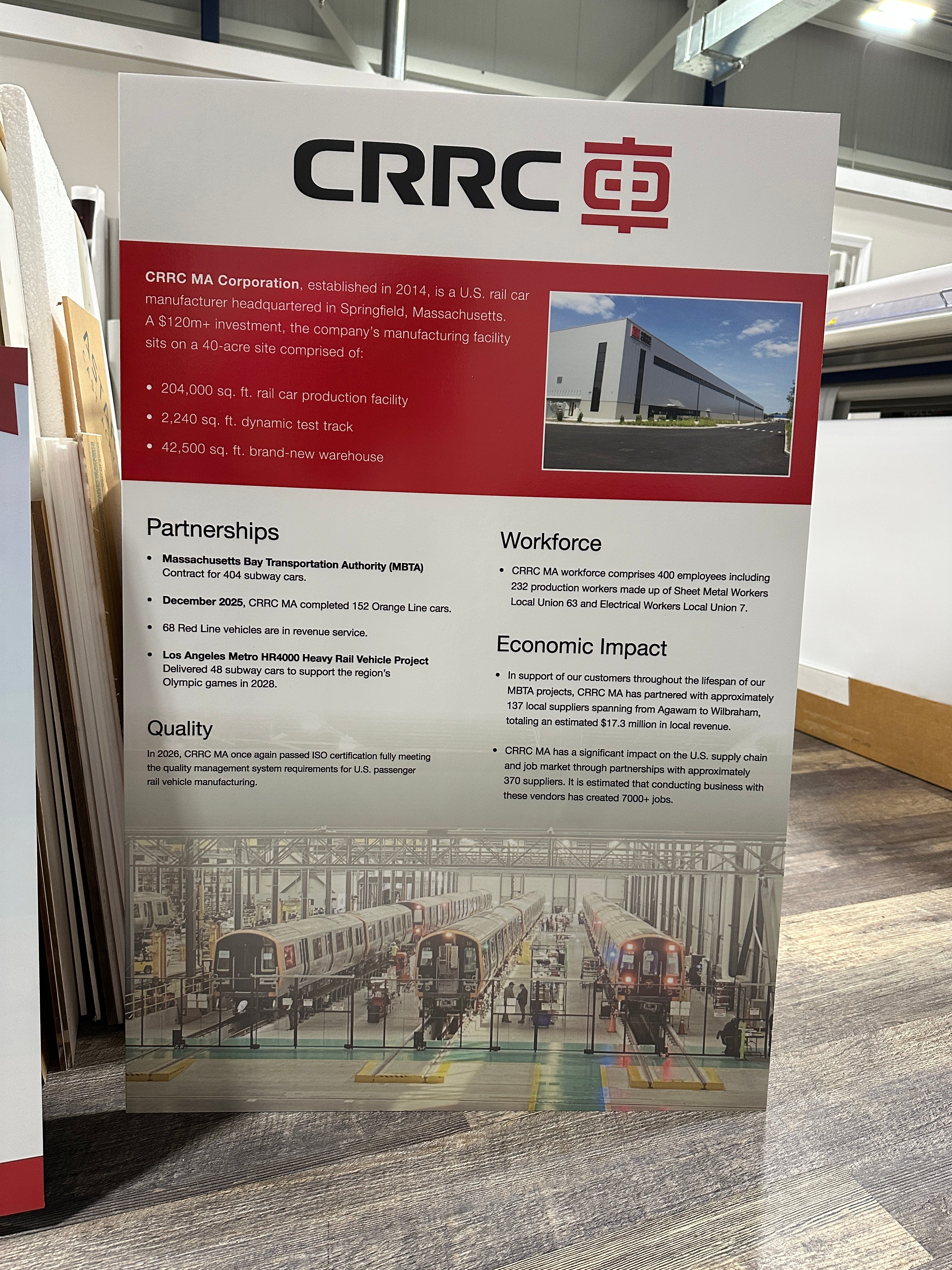 Foamboard Posters - CRRC MA (Springfield, MA)
