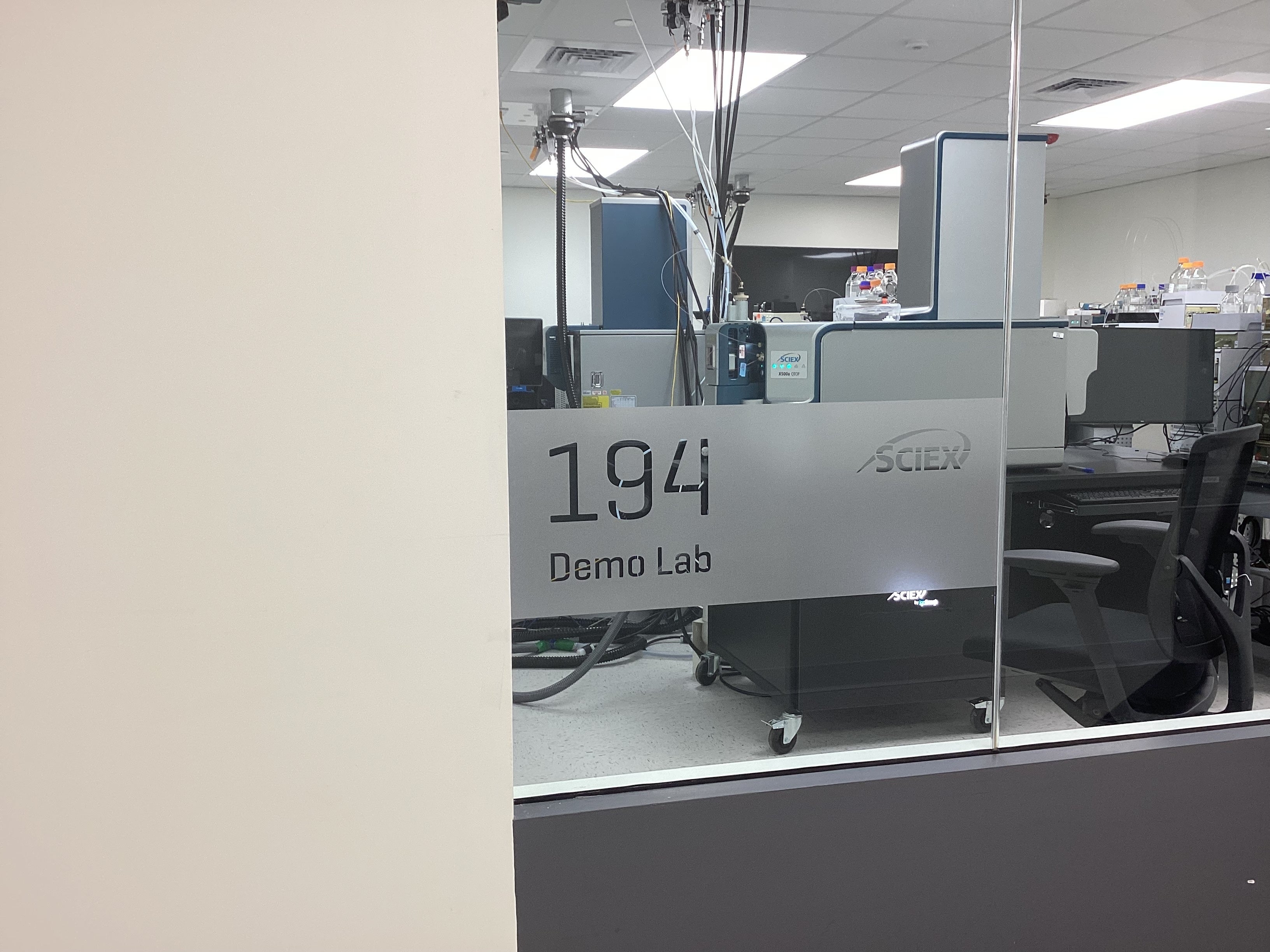 Frosted Window Graphics - SCIEX (Marlborough, MA)