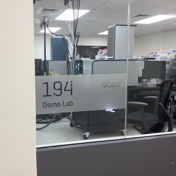 Frosted Window Graphics - SCIEX (Marlborough, MA)
