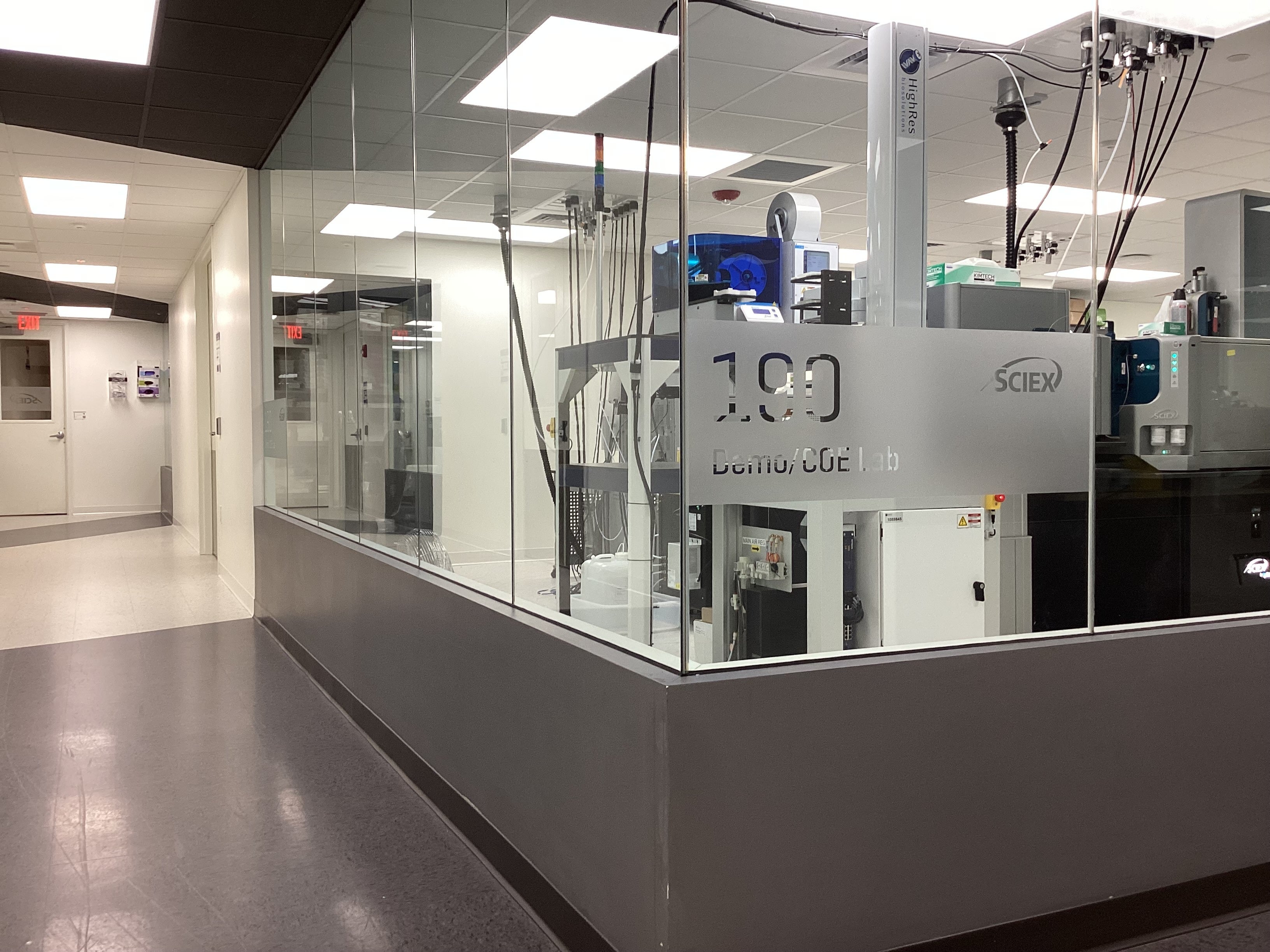 Frosted Window Graphics - SCIEX (Marlborough, MA)