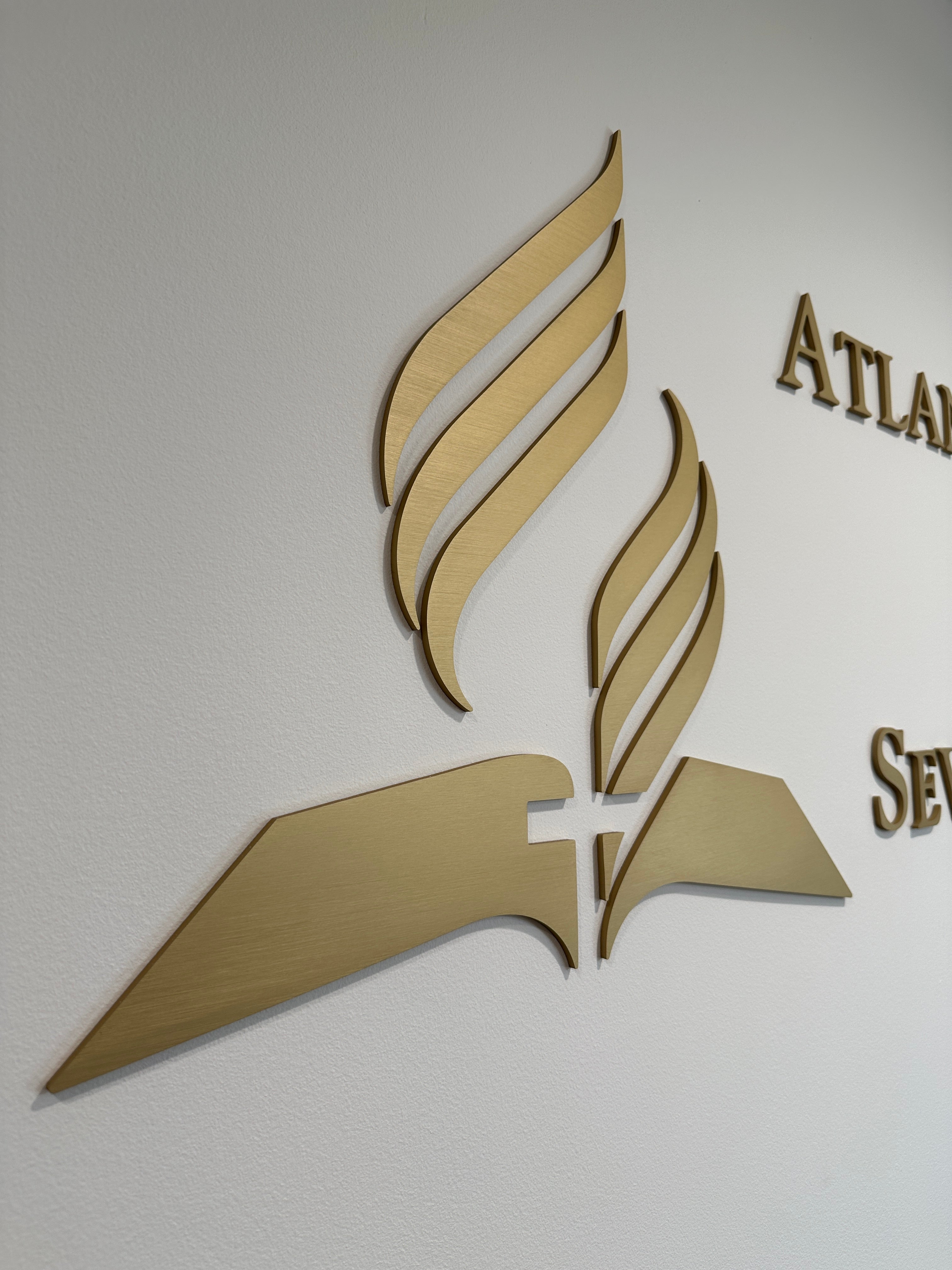 New Office Branding Dimensional Letters - Atlantic Union Conference (Westborough, MA)