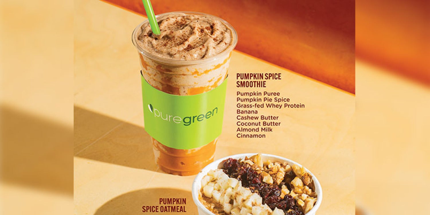 Pumpkin Spice Panic: Pure Green's Seasonal Comeback!