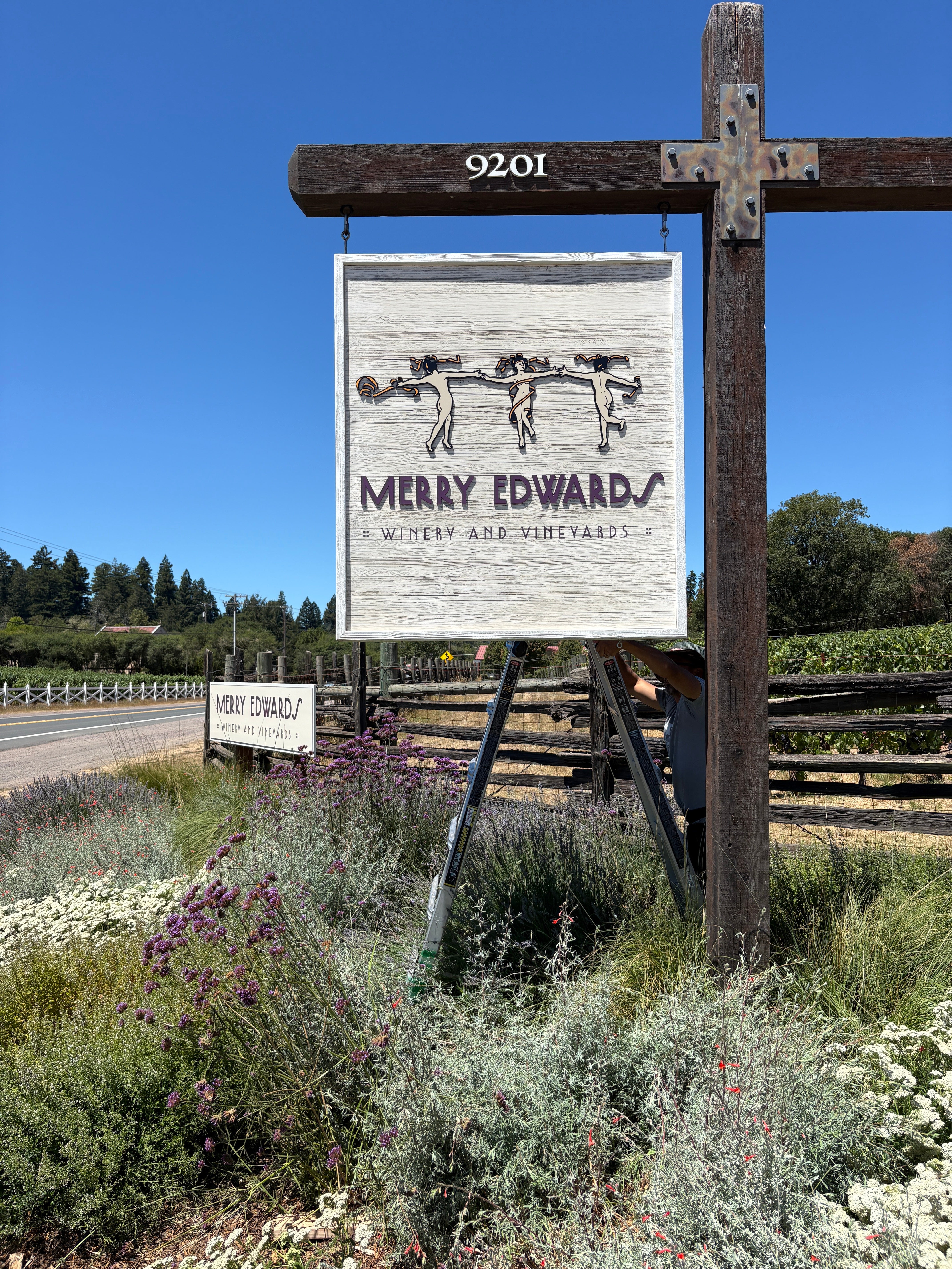 Merry Edwards Winery Custom Signage & Rebrand | Signarama Our Work