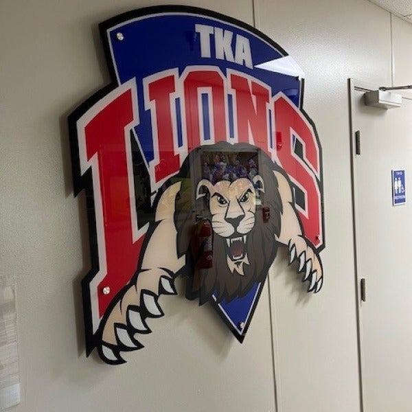 Custom Interior Signs to Show Your School Spirit