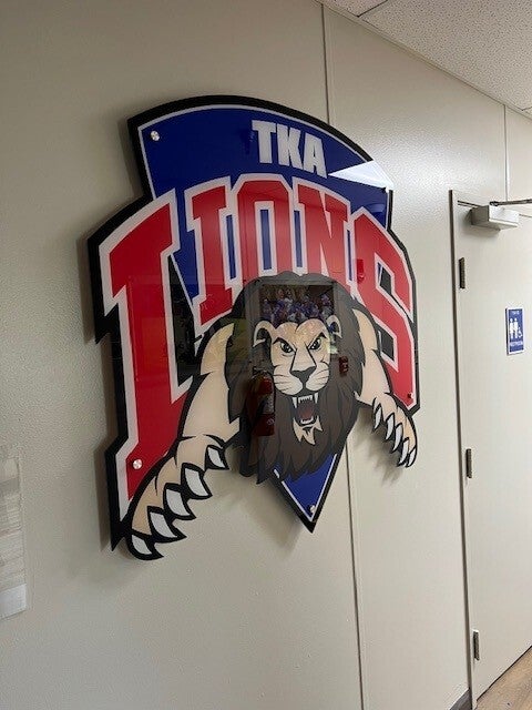 Custom Interior Signs to Show Your School Spirit