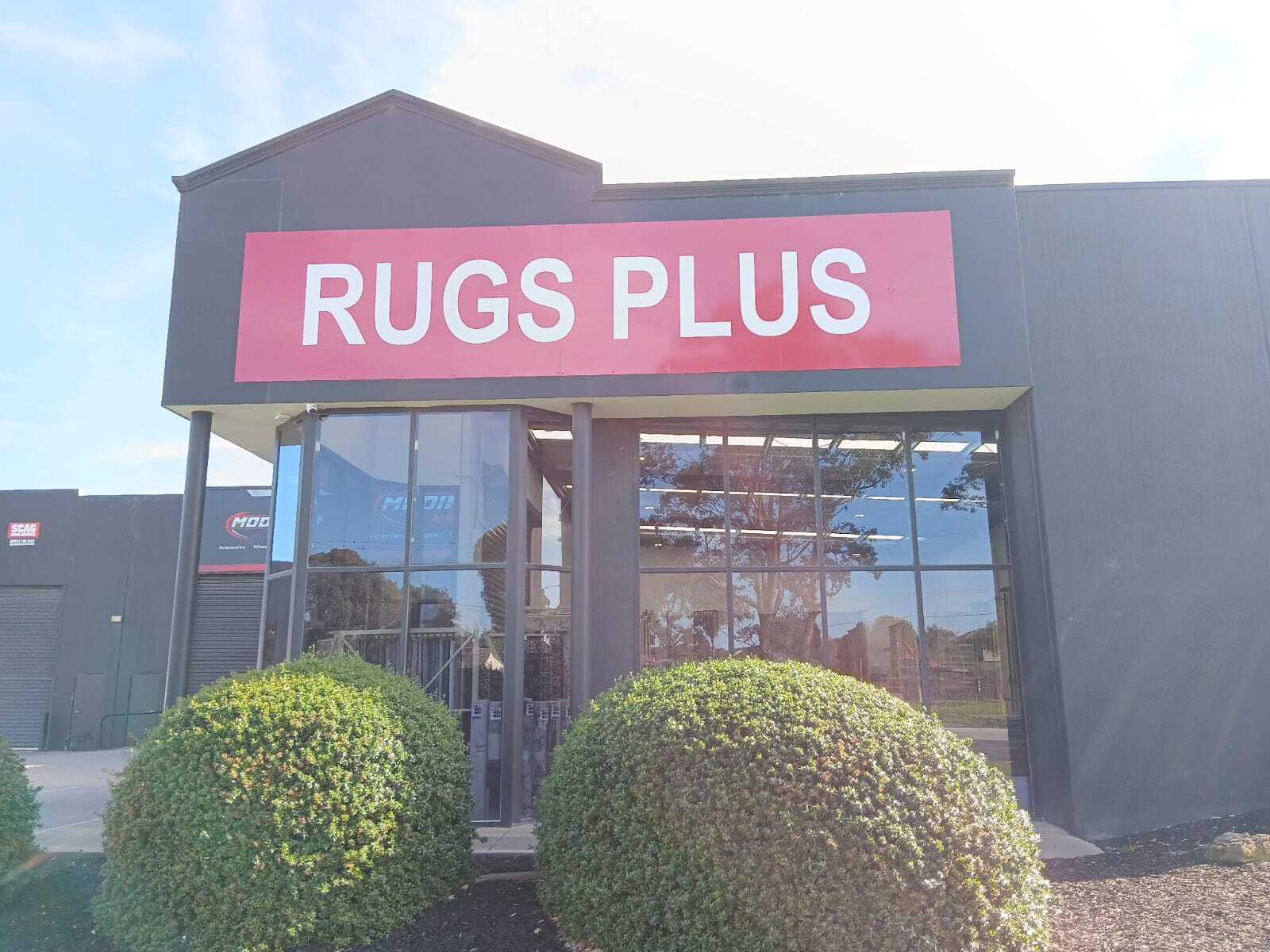 Aluminium Composite Panel Signage for Rugs Plus in Melbourne