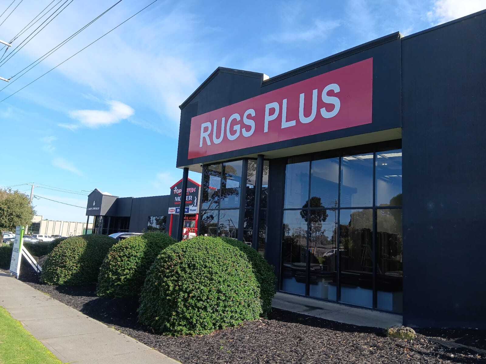 Aluminium Composite Panel Signage for Rugs Plus in Melbourne