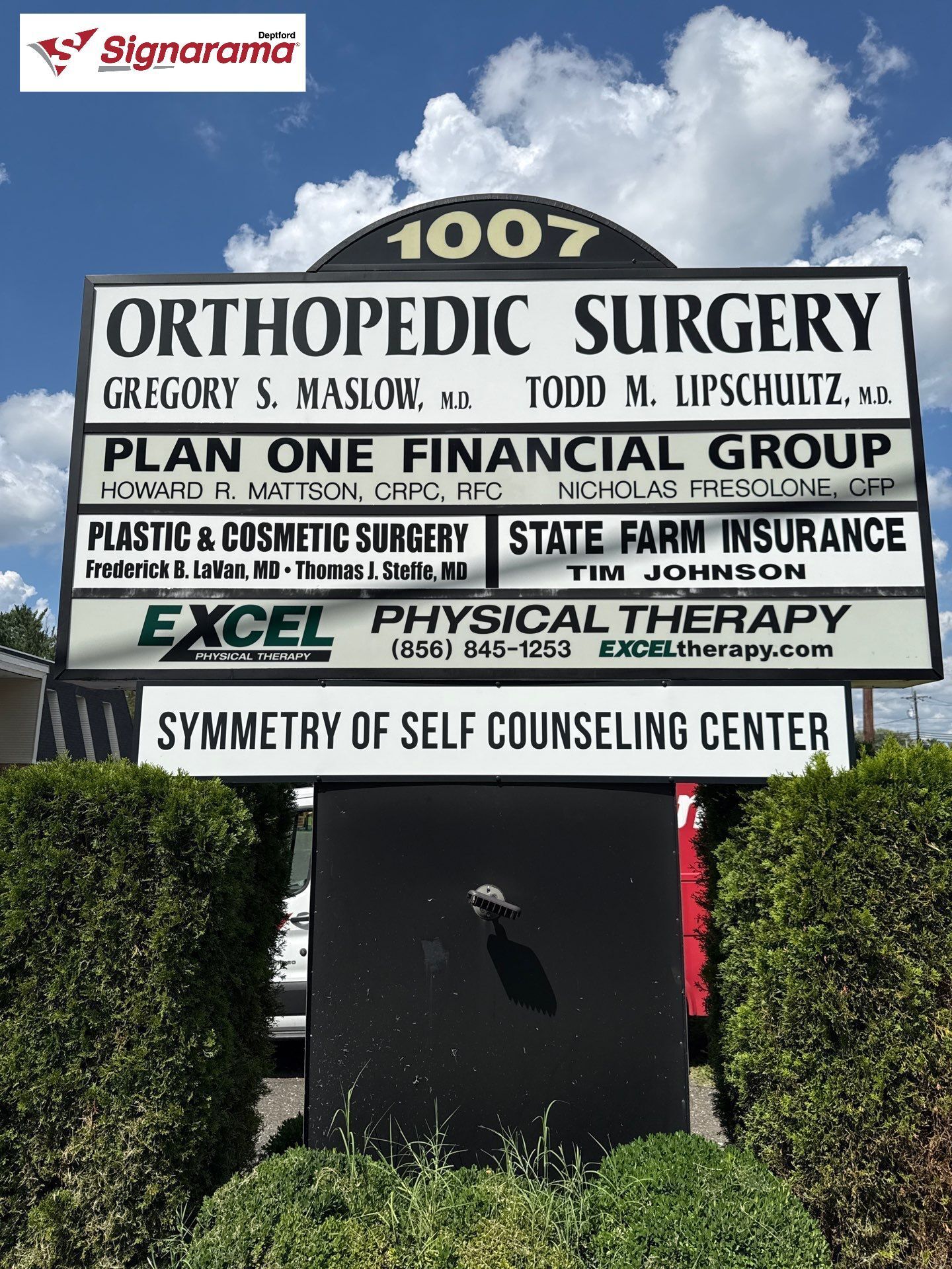 Monument Signage in Woodbury, NJ