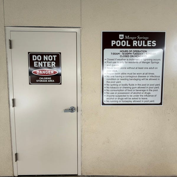 Menger_Pool Rules