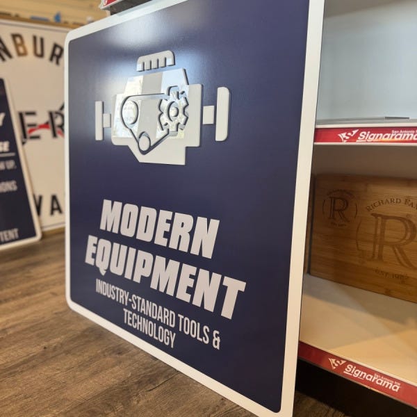 Modern Equipment_Custom Sign