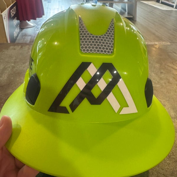 Small Decals, Big Branding: Custom Hard Hat Decals for LP Marlowe