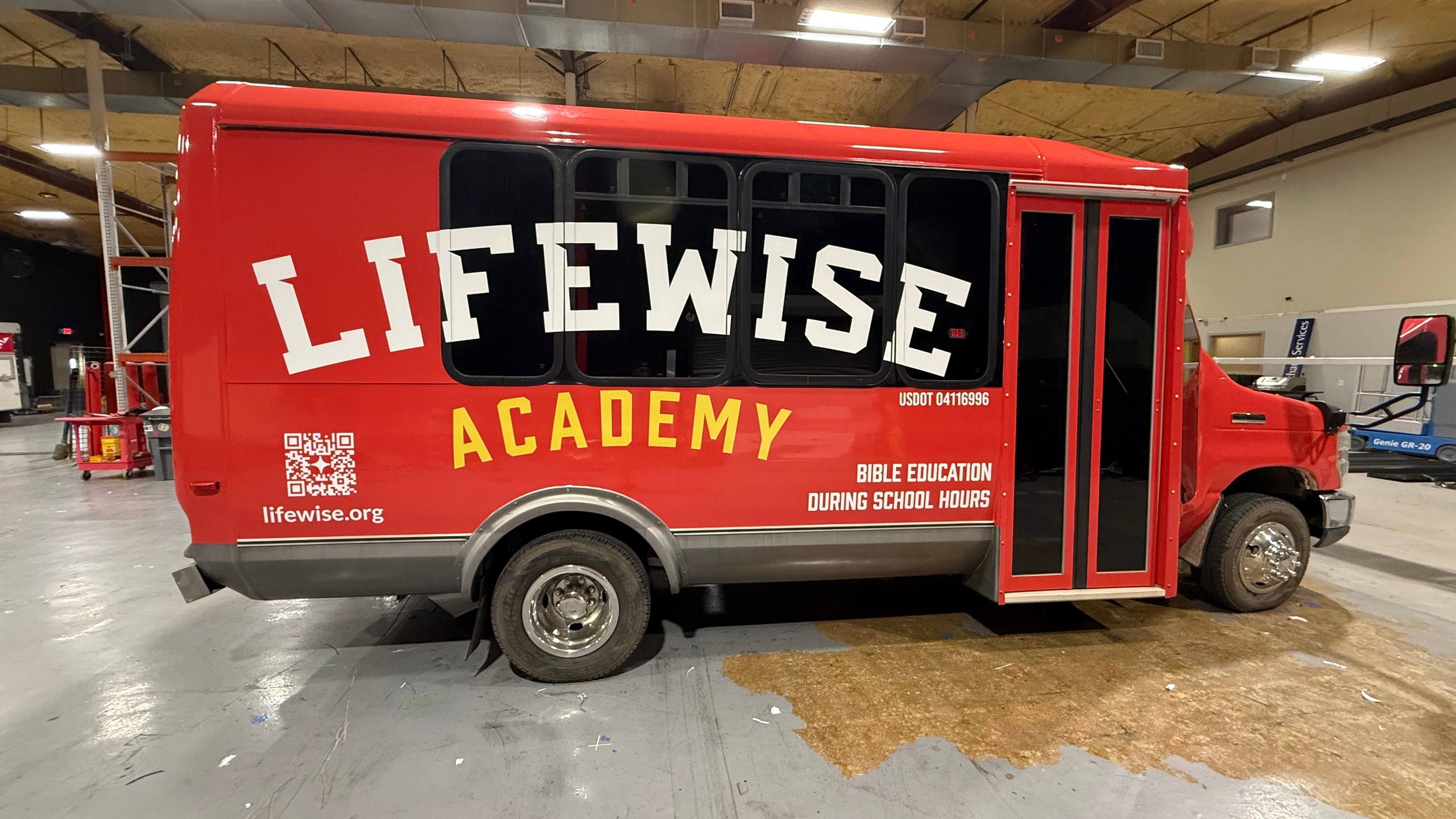 Taking the LifeWise Academy Brand on the Road with Custom Bus Wraps