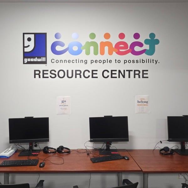 Wall Graphics for Goodwill Industries of Alberta in Edmonton, AB