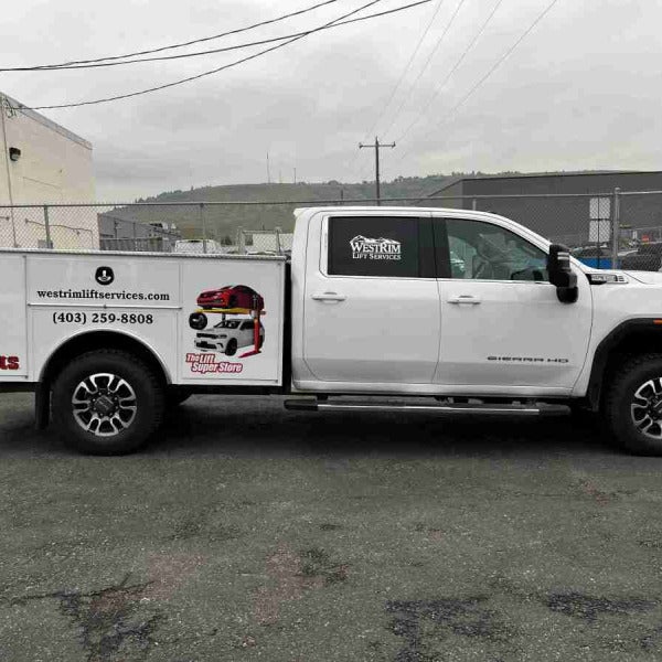 WestRim Lift Services - Truck Decals