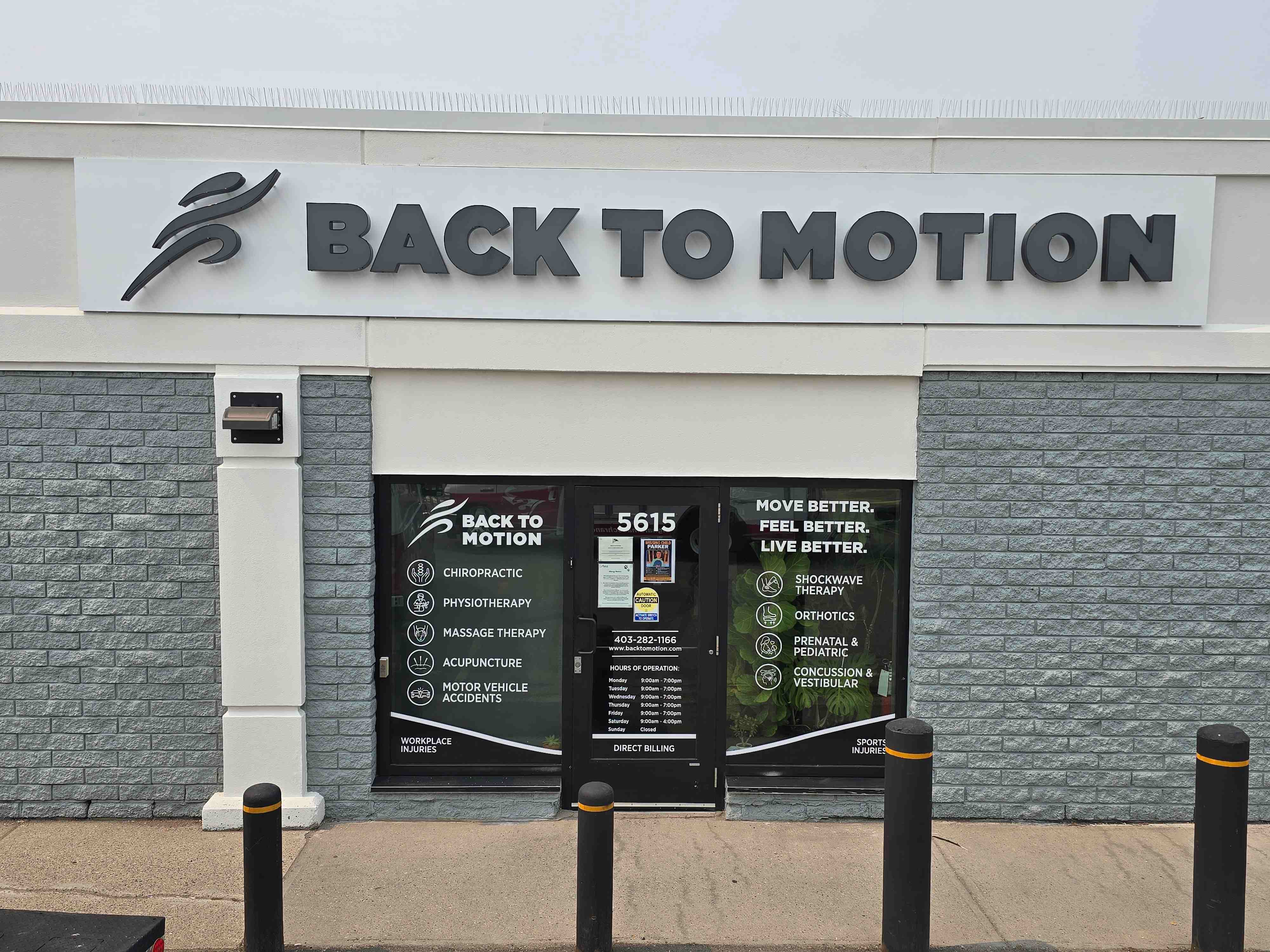 Back to Motion Channel Letter Signs