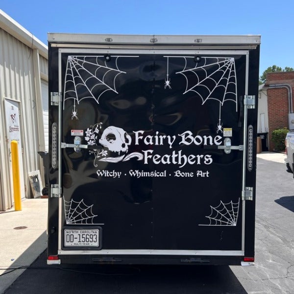 Fairy Bone Feathers - Trailer Decal