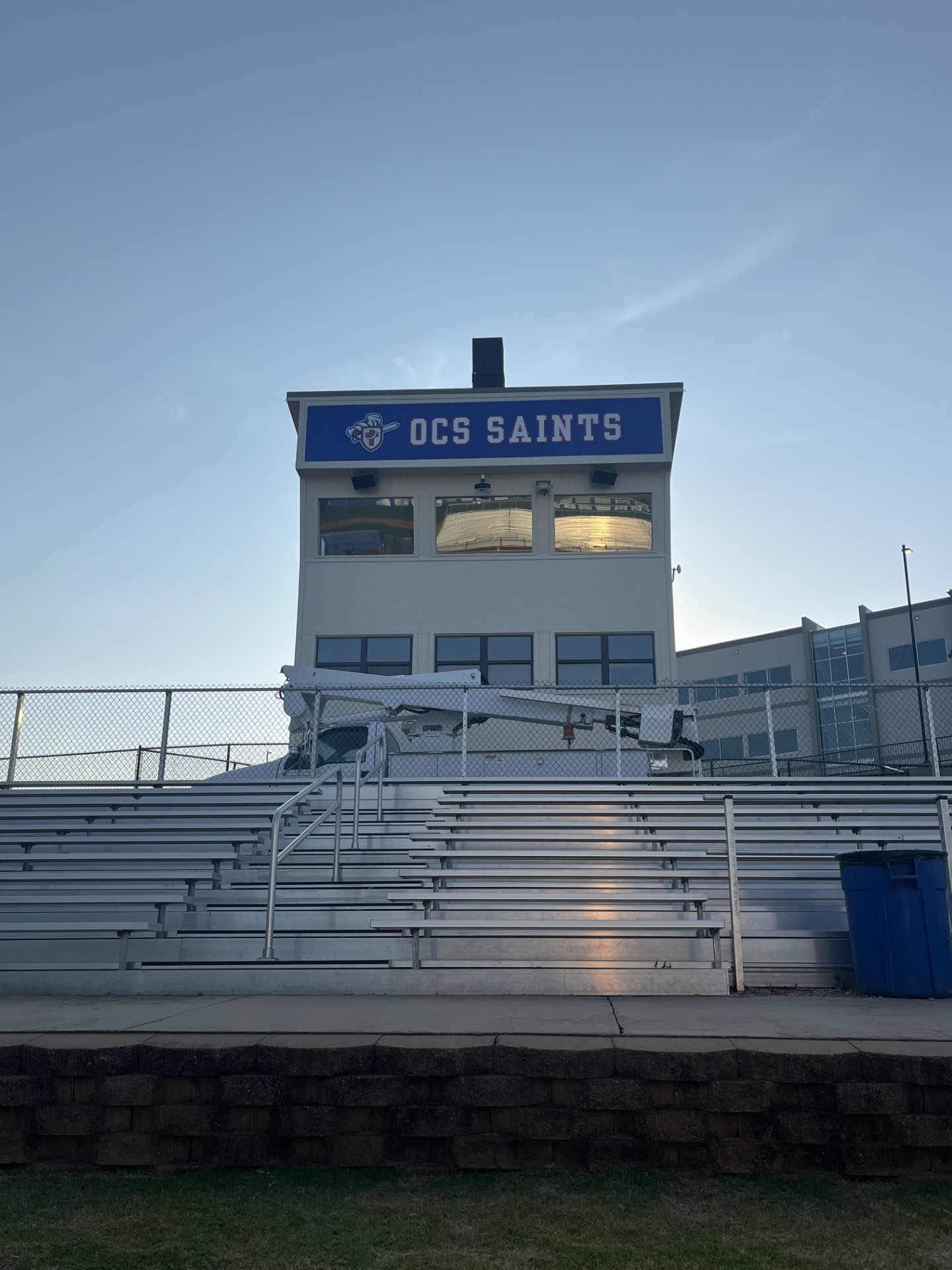 New pressbox sign in Edmond, OK!