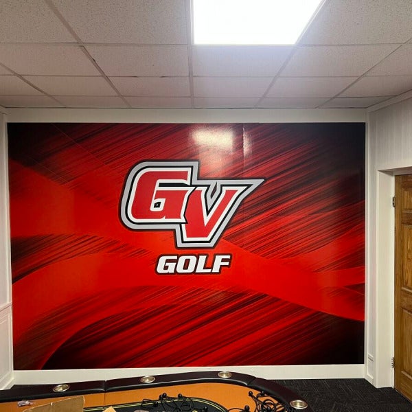 Grand View University Athletics Gets Custom Wall Graphics and Decals