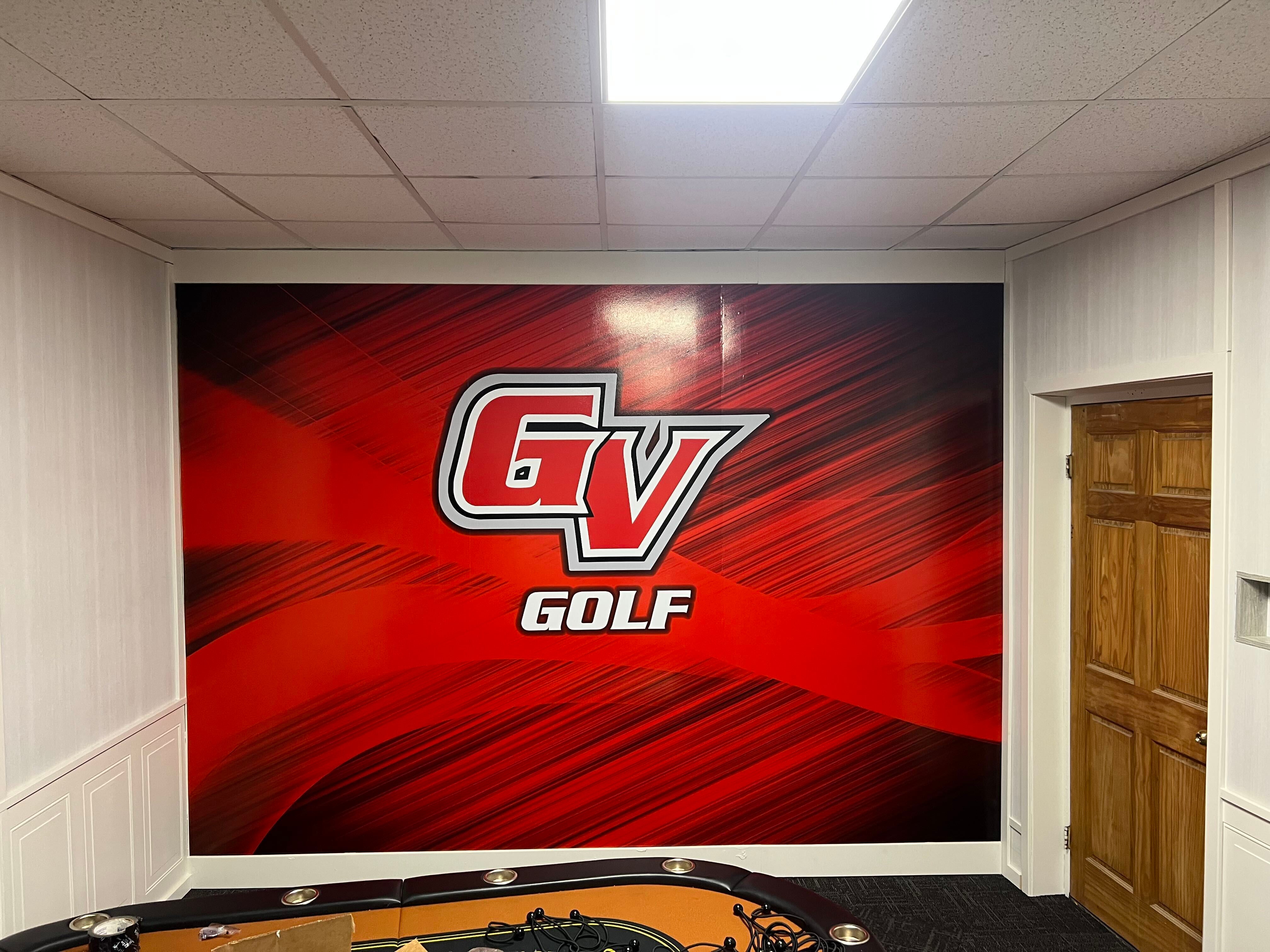 Grand View University Athletics Gets Custom Wall Graphics and Decals