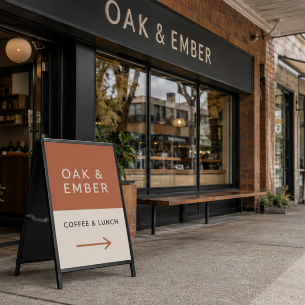 Are A-Frame Signs Worth It for Oakleigh Cafes and Retailers?