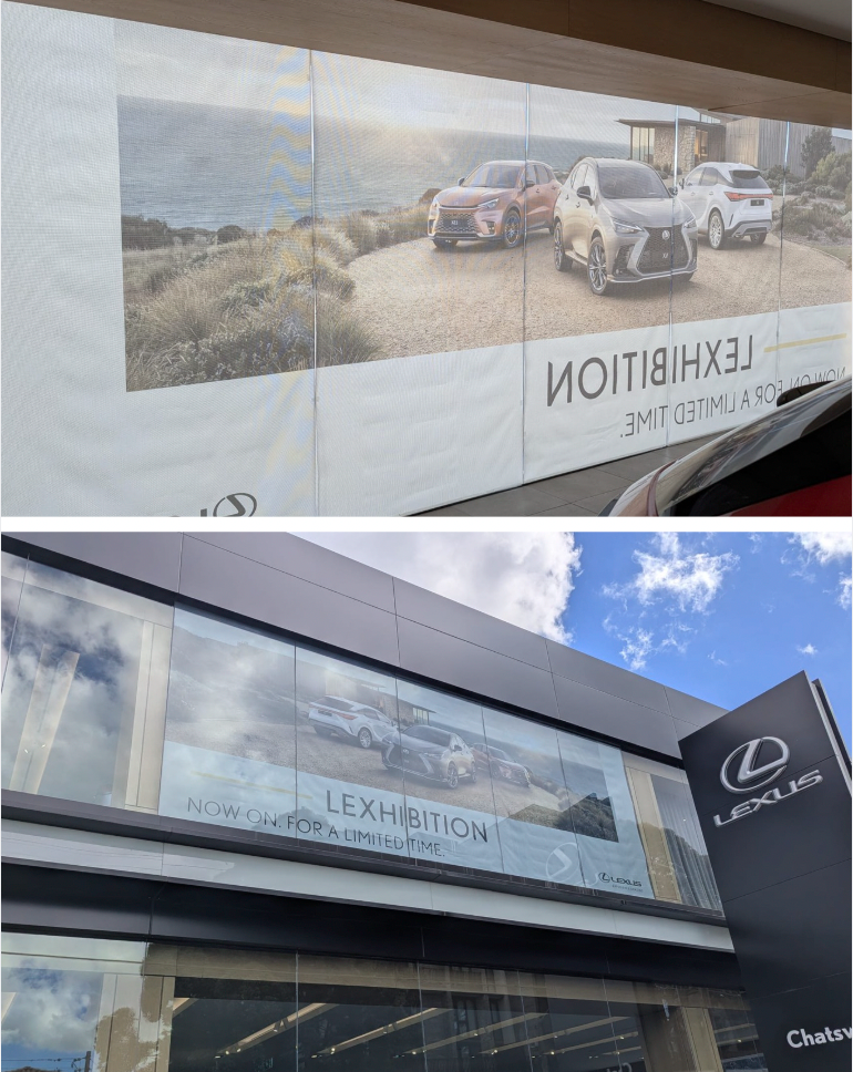 Premium One Way Vision Window Graphics | Signarama Chatswood