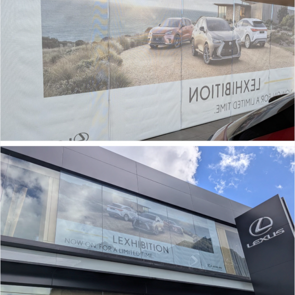 Premium One Way Vision Window Graphics | Signarama Chatswood