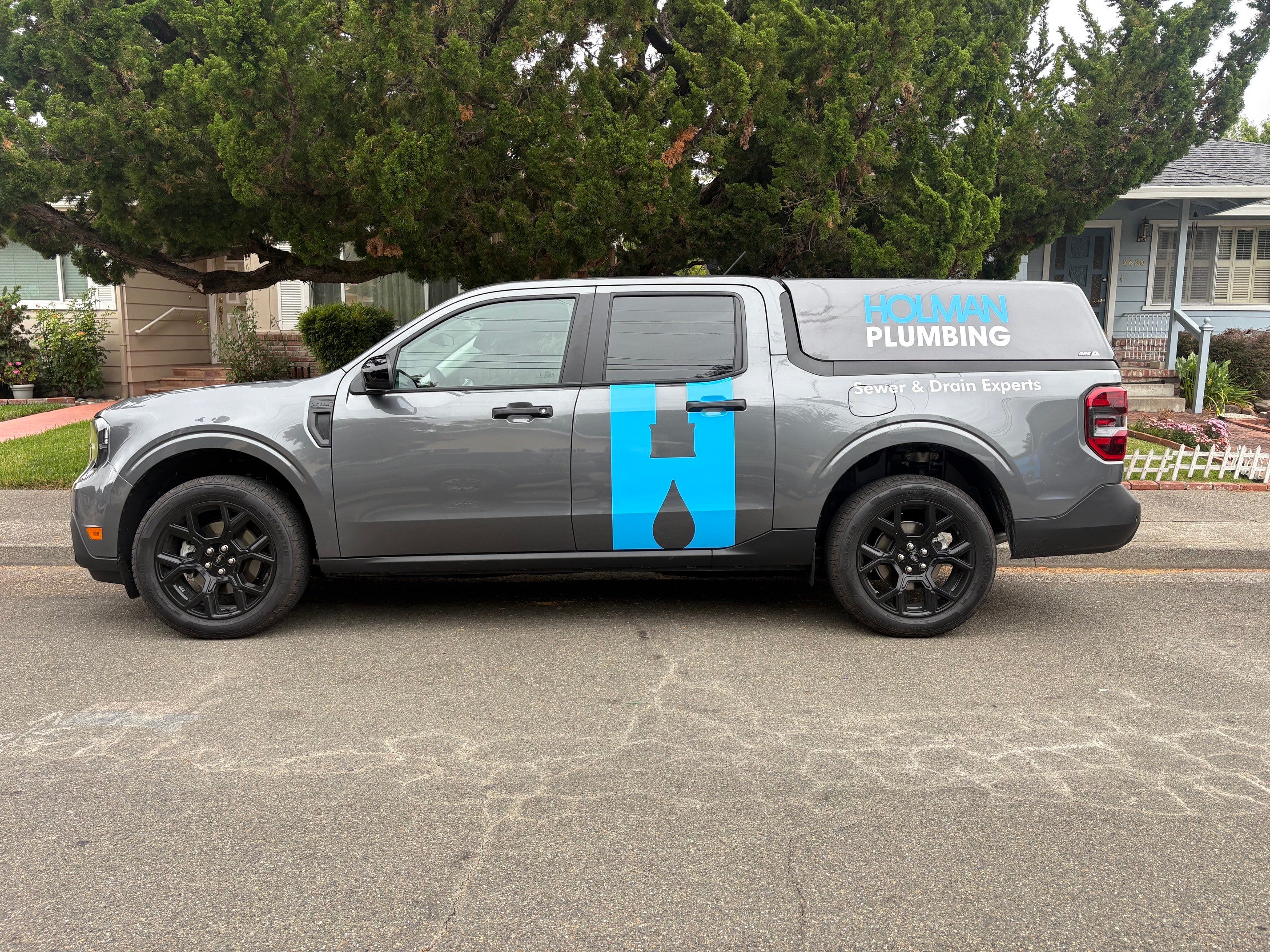 Holman Plumbing Custom Fleet Vehicle Graphics | Signarama Santa Rosa